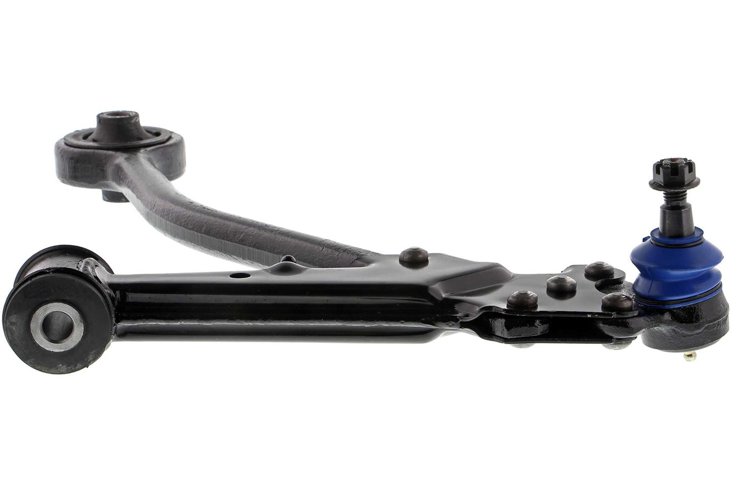 Side View of Front Right Suspension Control Arm and Ball Joint Assembly MEVOTECH CMS501091