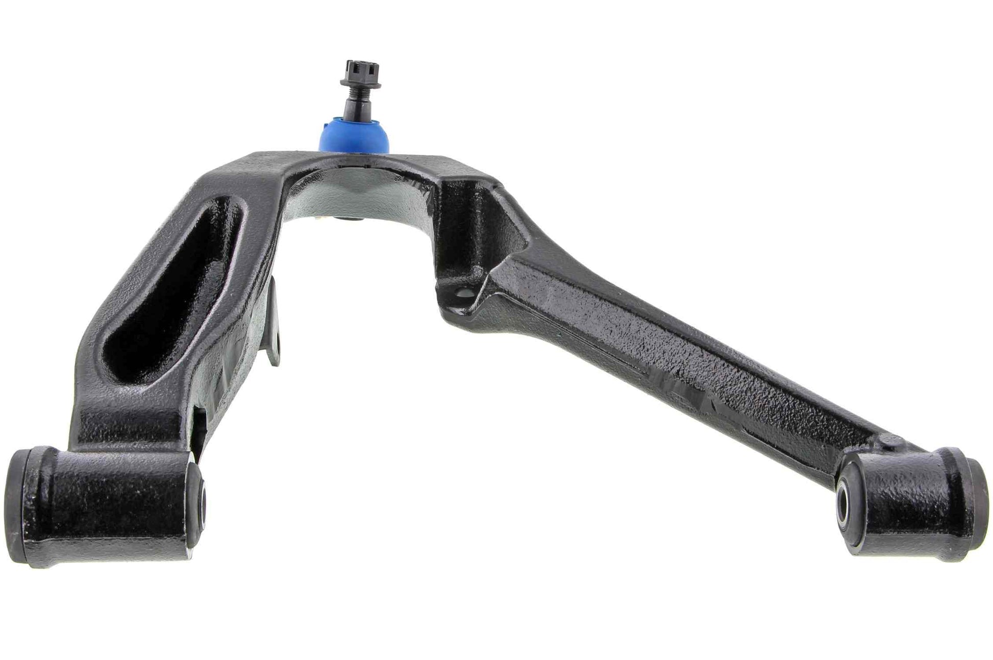 Angle View of Front Right Suspension Control Arm and Ball Joint Assembly MEVOTECH CMS50109