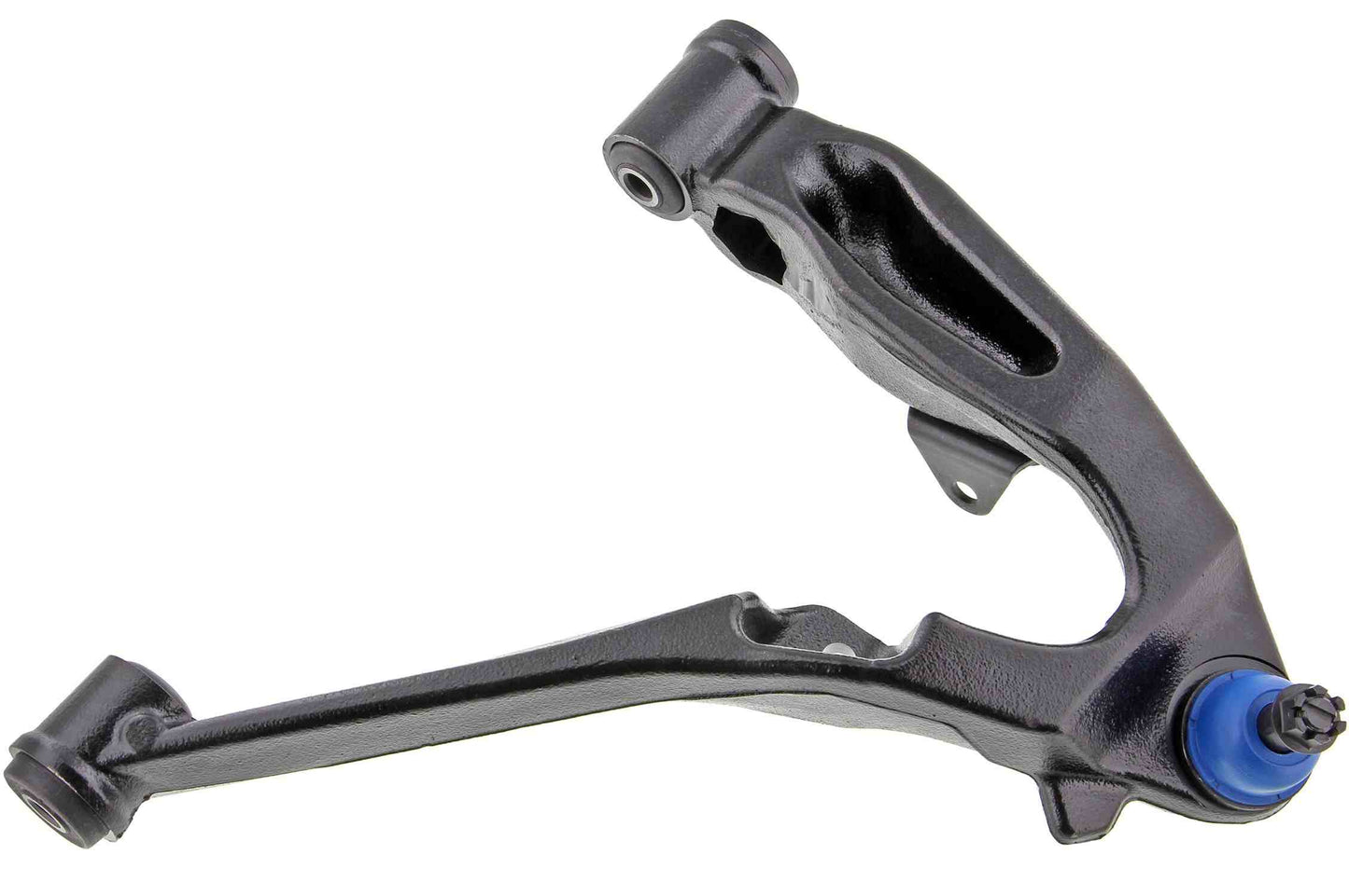 Front View of Front Right Suspension Control Arm and Ball Joint Assembly MEVOTECH CMS50109