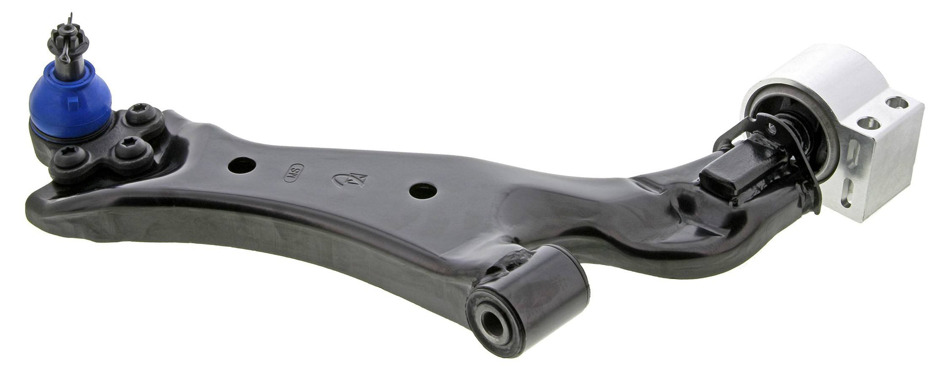 Side View of Front Right Suspension Control Arm and Ball Joint Assembly MEVOTECH CMS501118