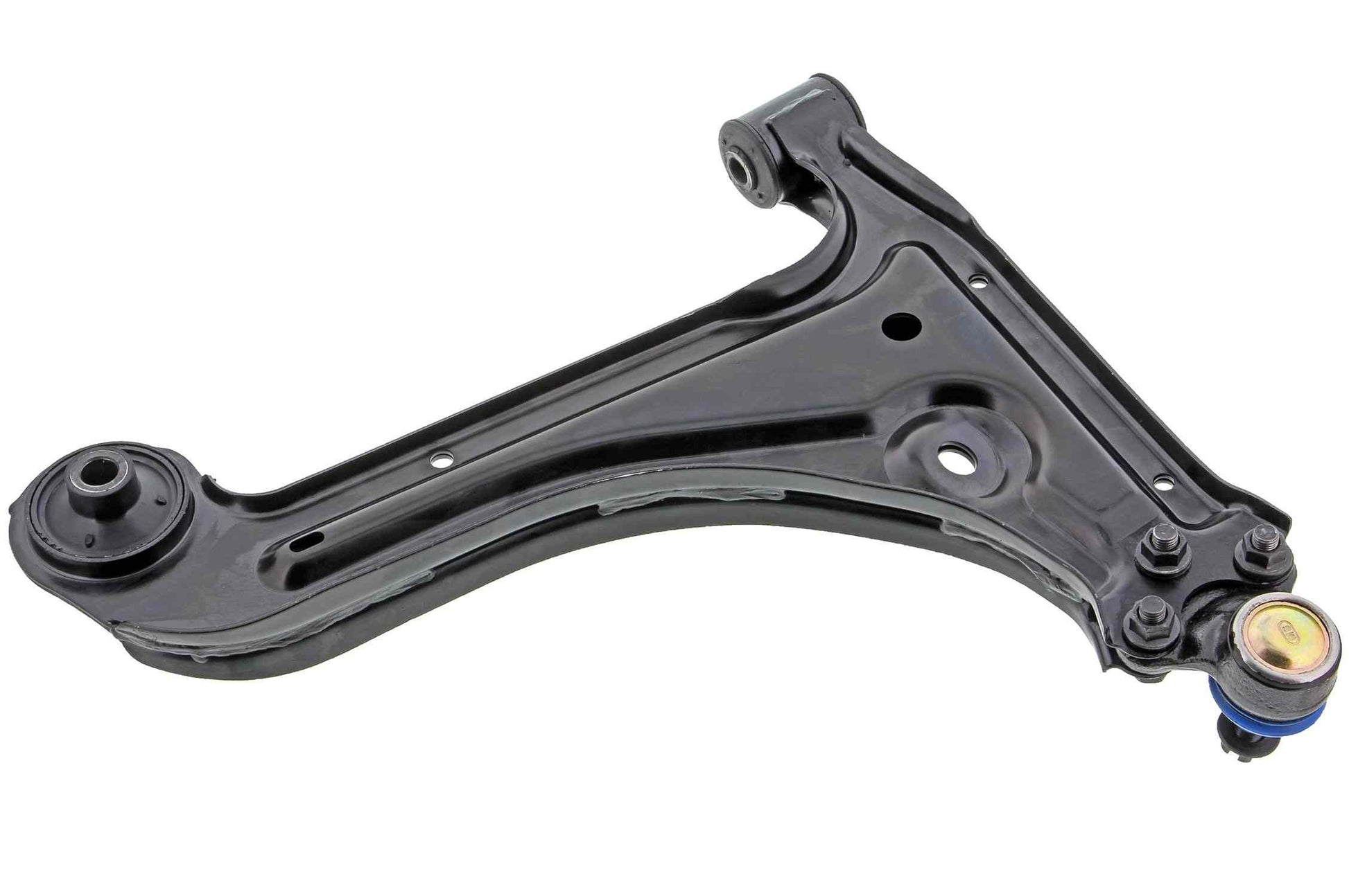 Back View of Front Left Suspension Control Arm and Ball Joint Assembly MEVOTECH CMS50111