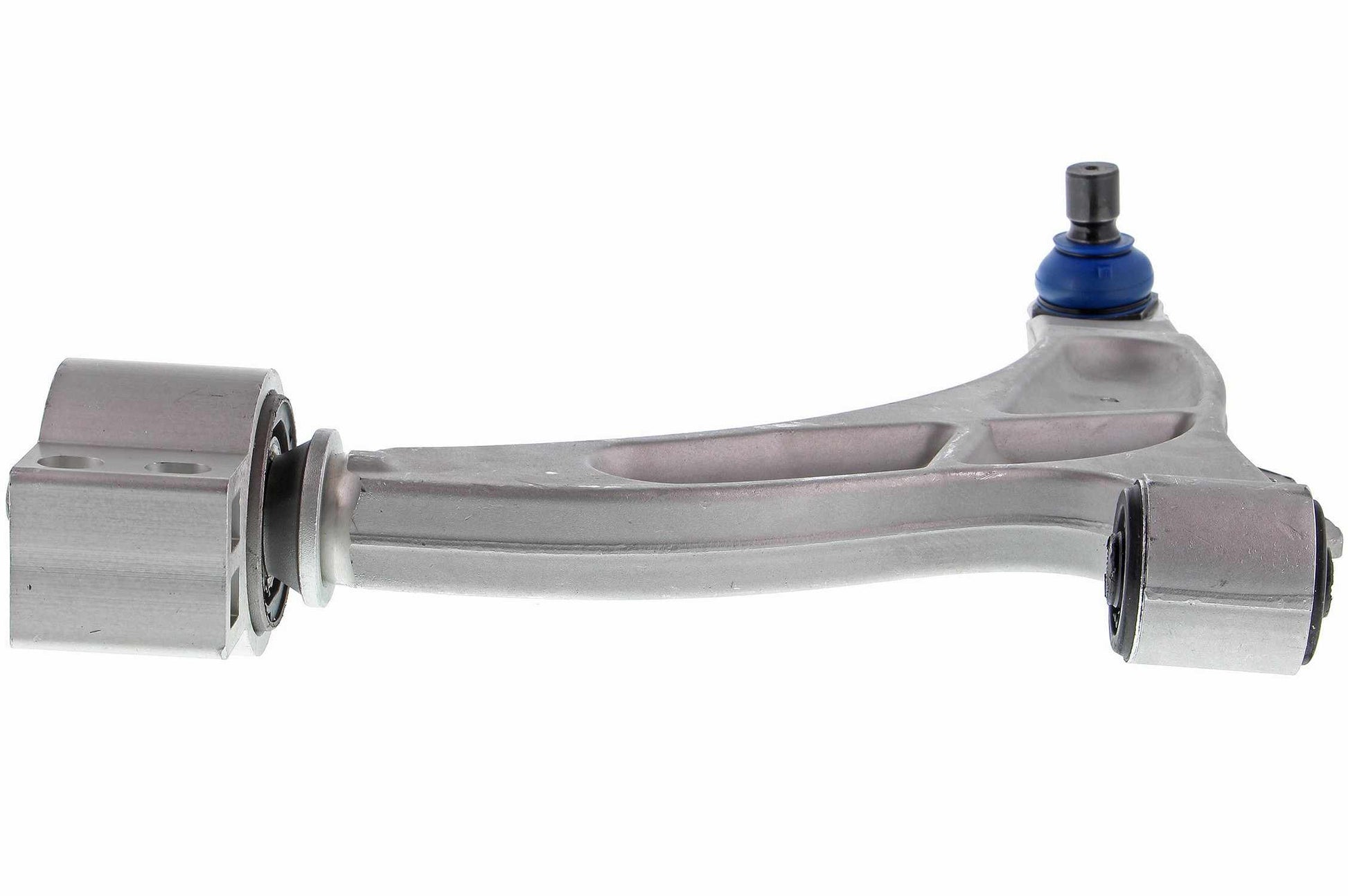 Angle View of Front Left Suspension Control Arm and Ball Joint Assembly MEVOTECH CMS501125