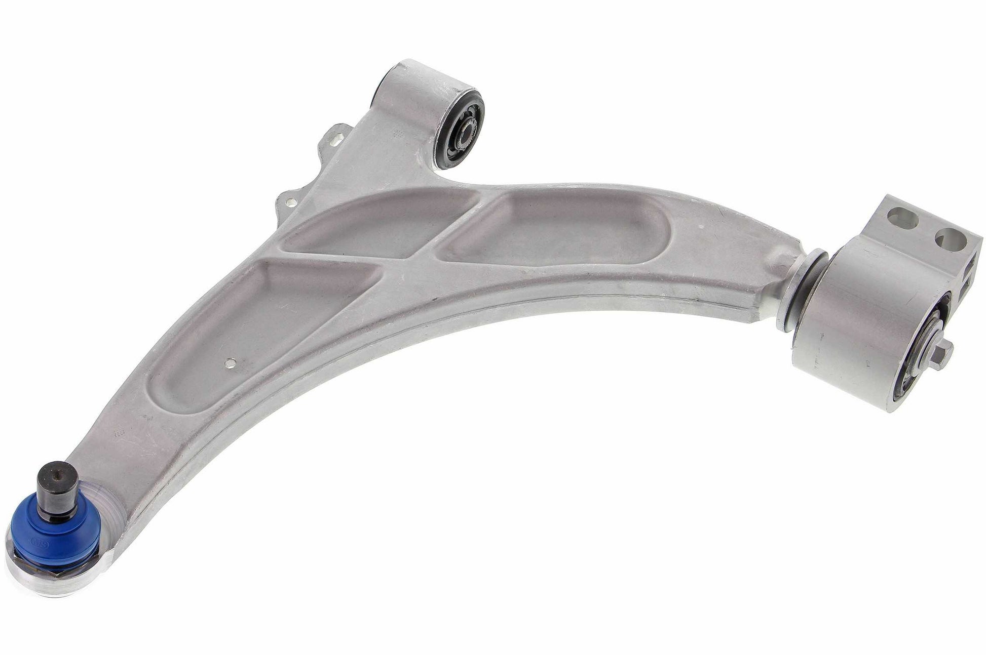 Front View of Front Left Suspension Control Arm and Ball Joint Assembly MEVOTECH CMS501125