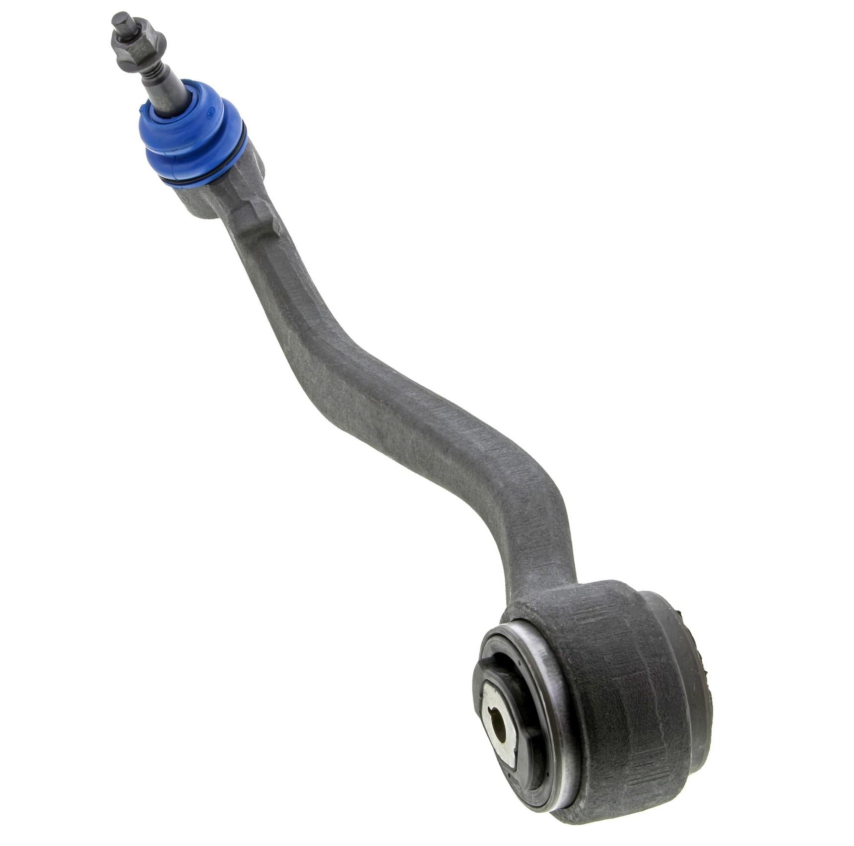 Angle View of Front Left Suspension Control Arm and Ball Joint Assembly MEVOTECH CMS501127