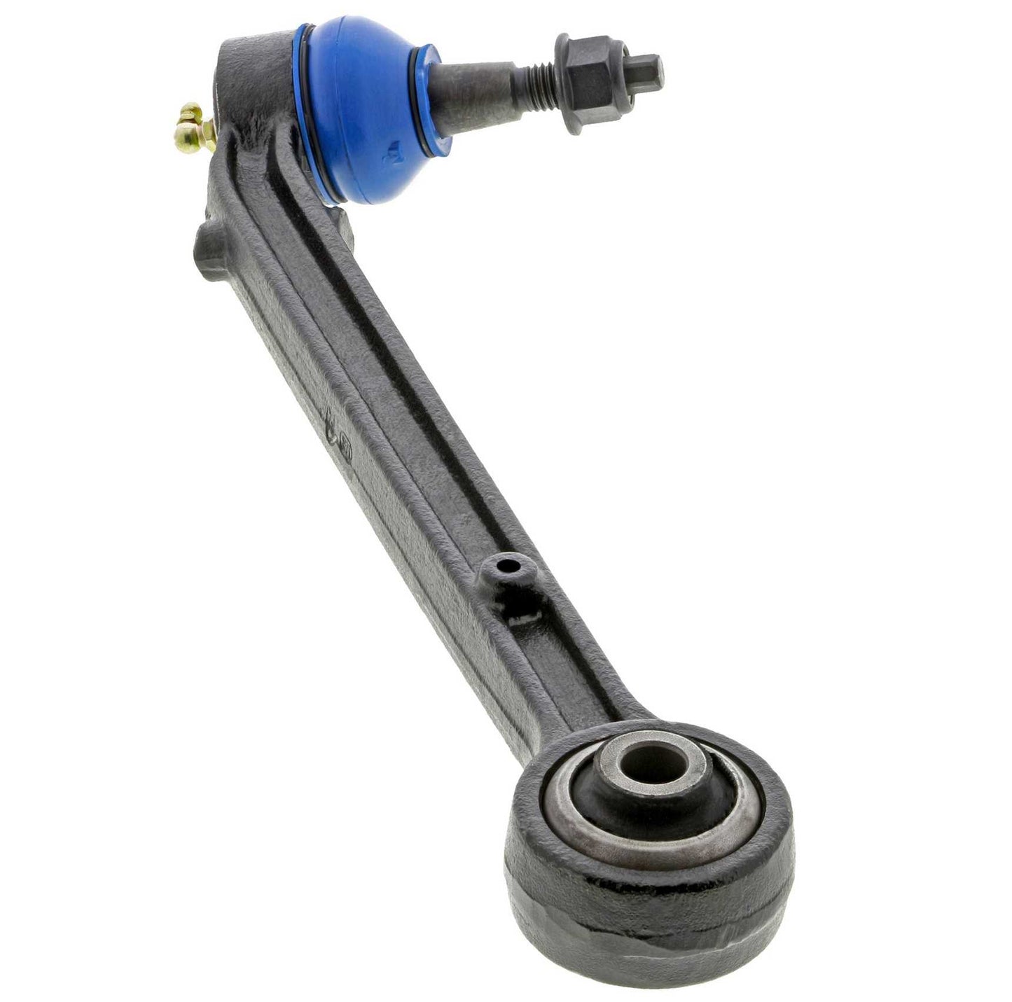 Angle View of Front Rear Left Suspension Control Arm and Ball Joint Assembly MEVOTECH CMS501129