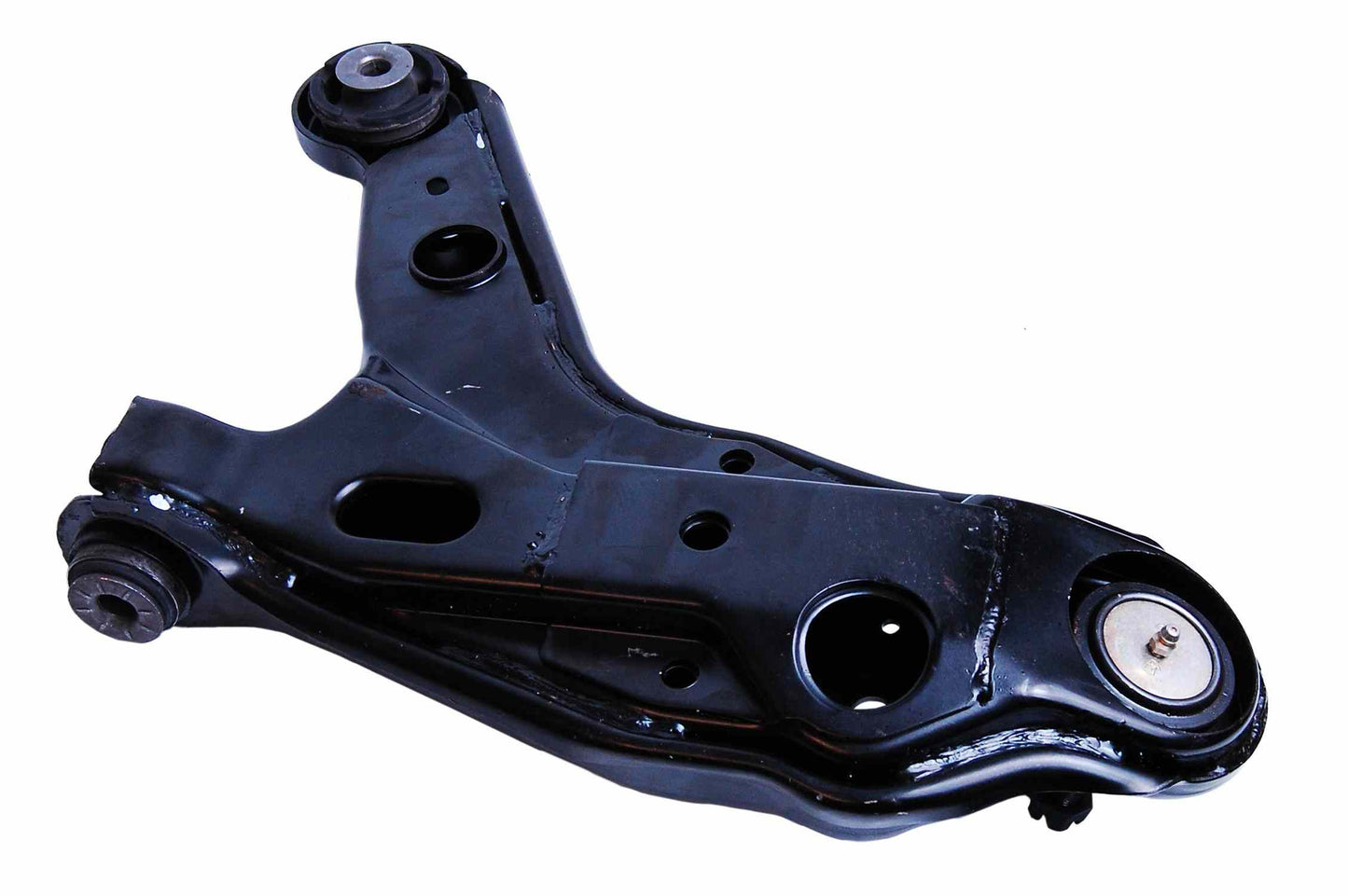 Back View of Front Right Suspension Control Arm and Ball Joint Assembly MEVOTECH CMS501139