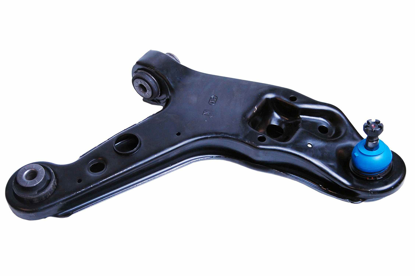 Front View of Front Right Suspension Control Arm and Ball Joint Assembly MEVOTECH CMS501139