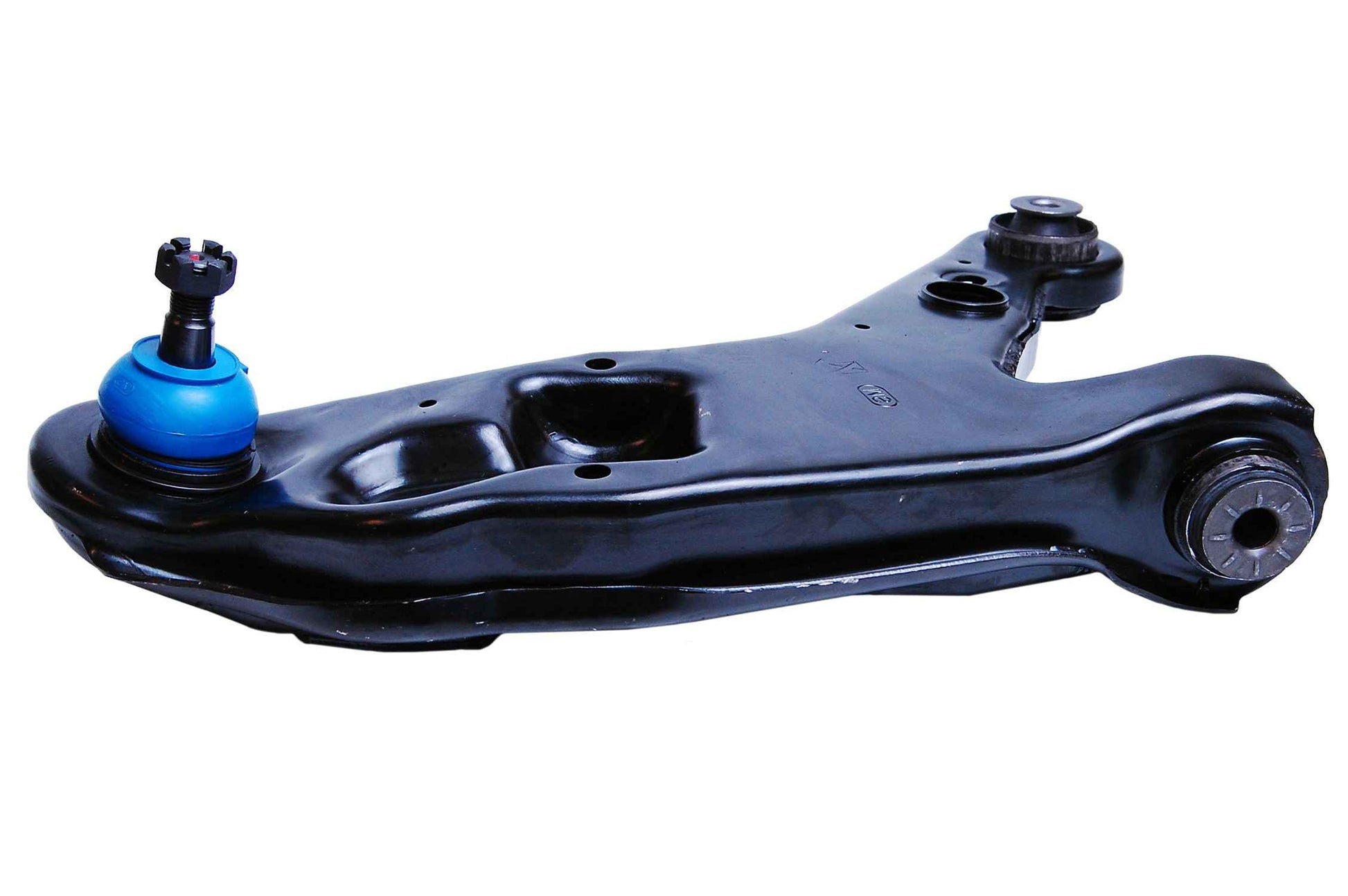 Side View of Front Right Suspension Control Arm and Ball Joint Assembly MEVOTECH CMS501139