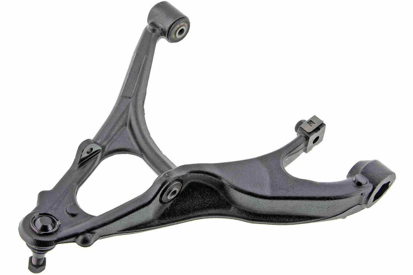 Back View of Front Left Suspension Control Arm and Ball Joint Assembly MEVOTECH CMS501142