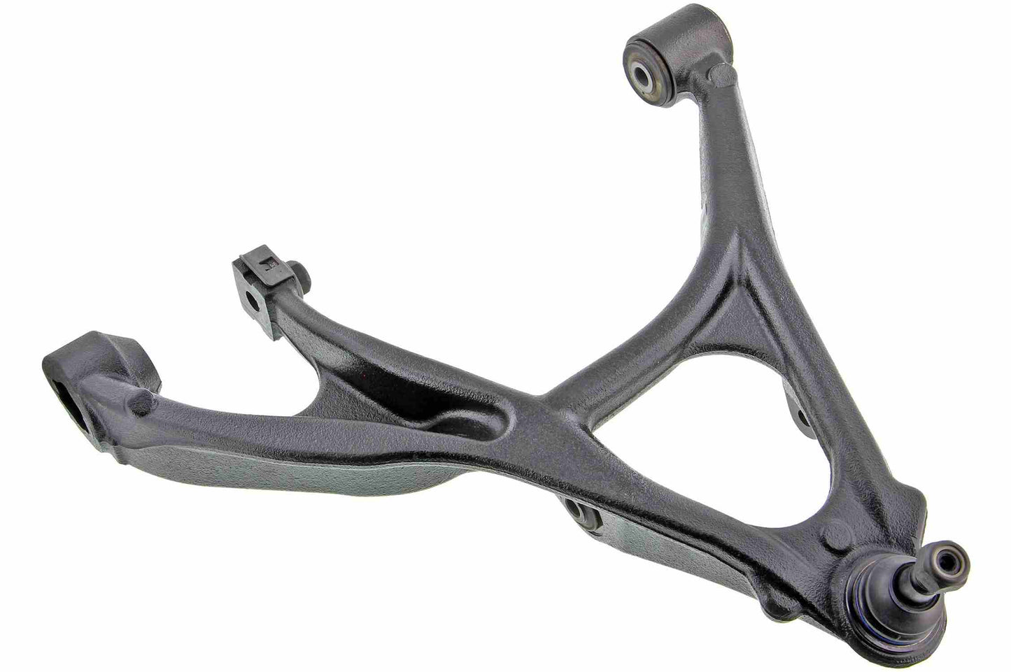 Front View of Front Left Suspension Control Arm and Ball Joint Assembly MEVOTECH CMS501142