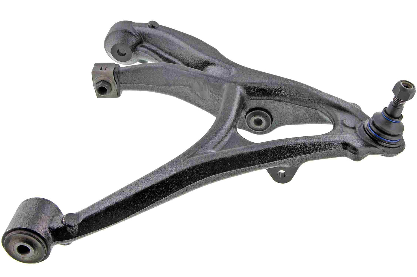 Side View of Front Right Suspension Control Arm and Ball Joint Assembly MEVOTECH CMS501143