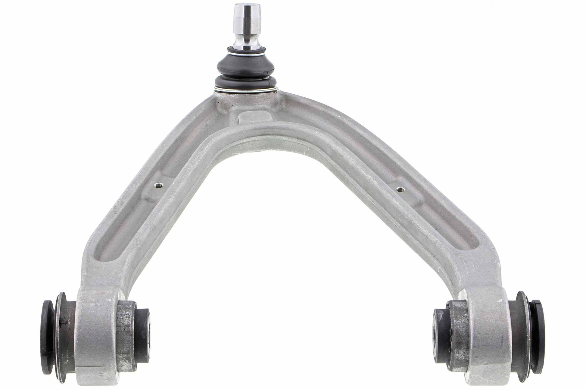 Angle View of Front Upper Left Suspension Control Arm and Ball Joint Assembly MEVOTECH CMS501144