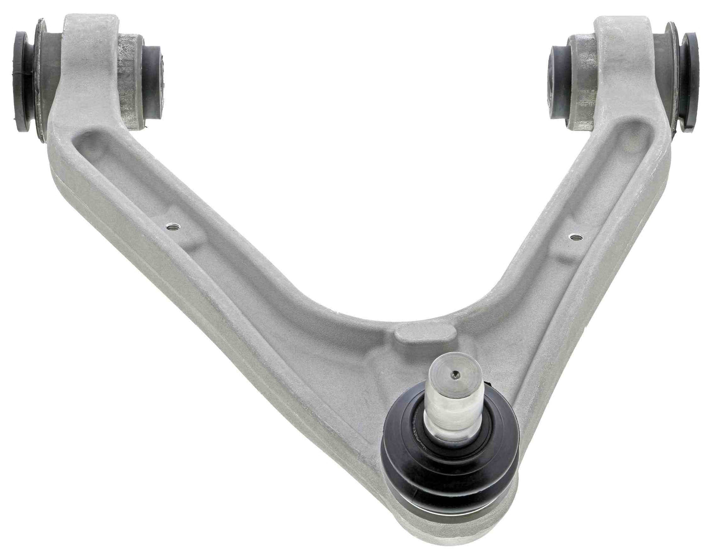 Front View of Front Upper Left Suspension Control Arm and Ball Joint Assembly MEVOTECH CMS501144