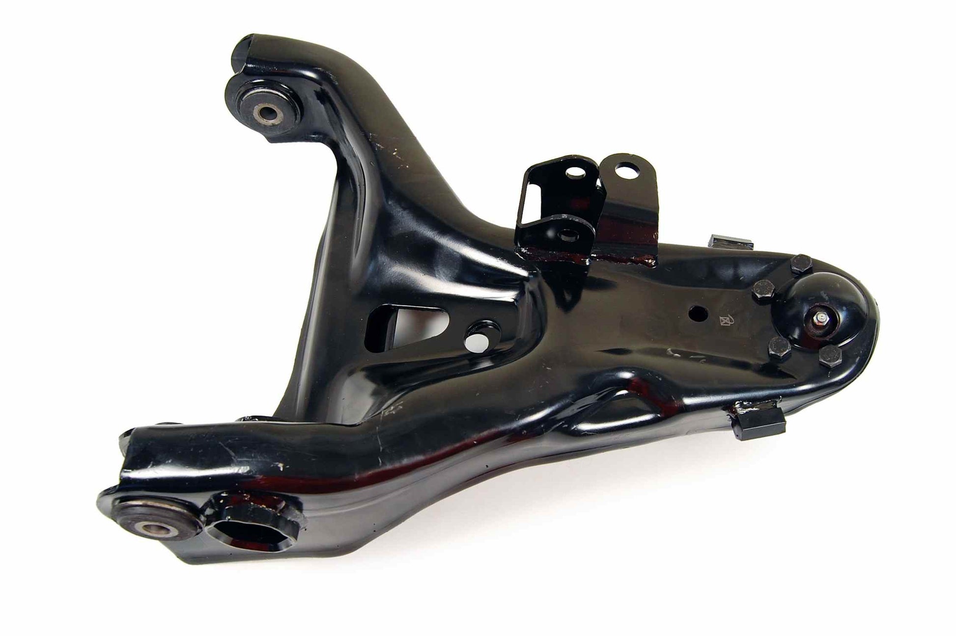 Back View of Front Right Suspension Control Arm and Ball Joint Assembly MEVOTECH CMS501160