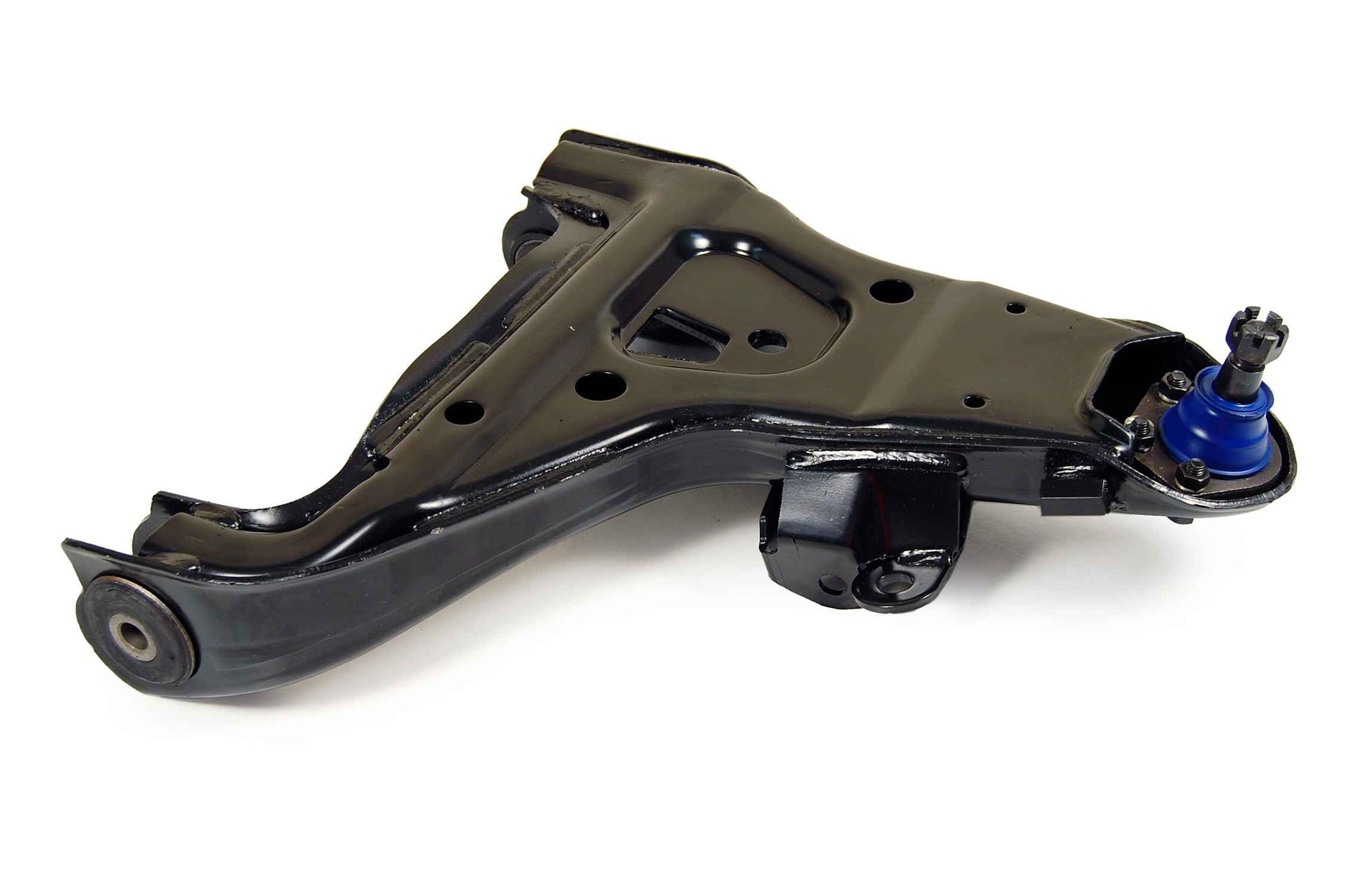 Front View of Front Right Suspension Control Arm and Ball Joint Assembly MEVOTECH CMS501160