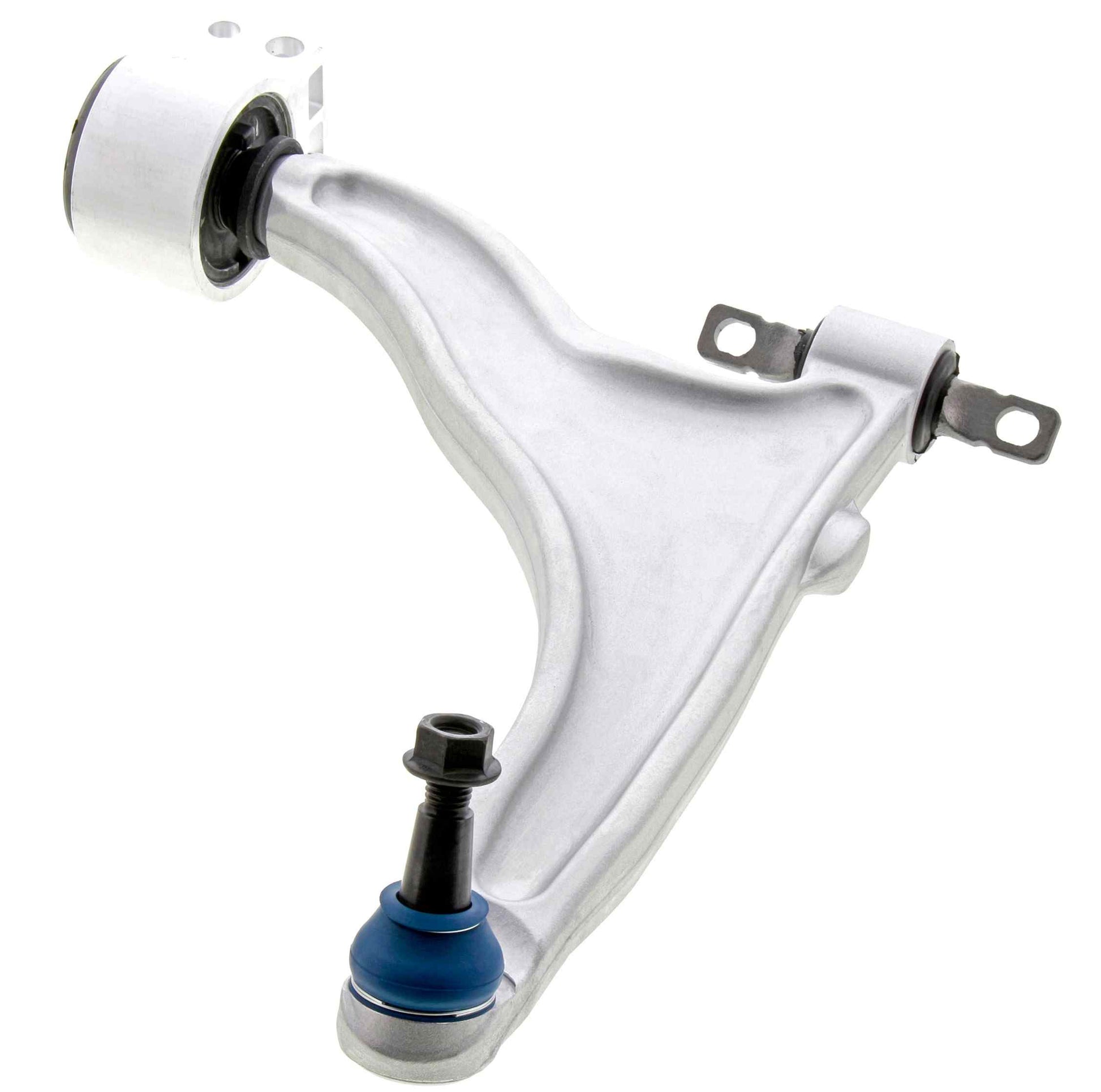 Front View of Front Right Suspension Control Arm and Ball Joint Assembly MEVOTECH CMS501164