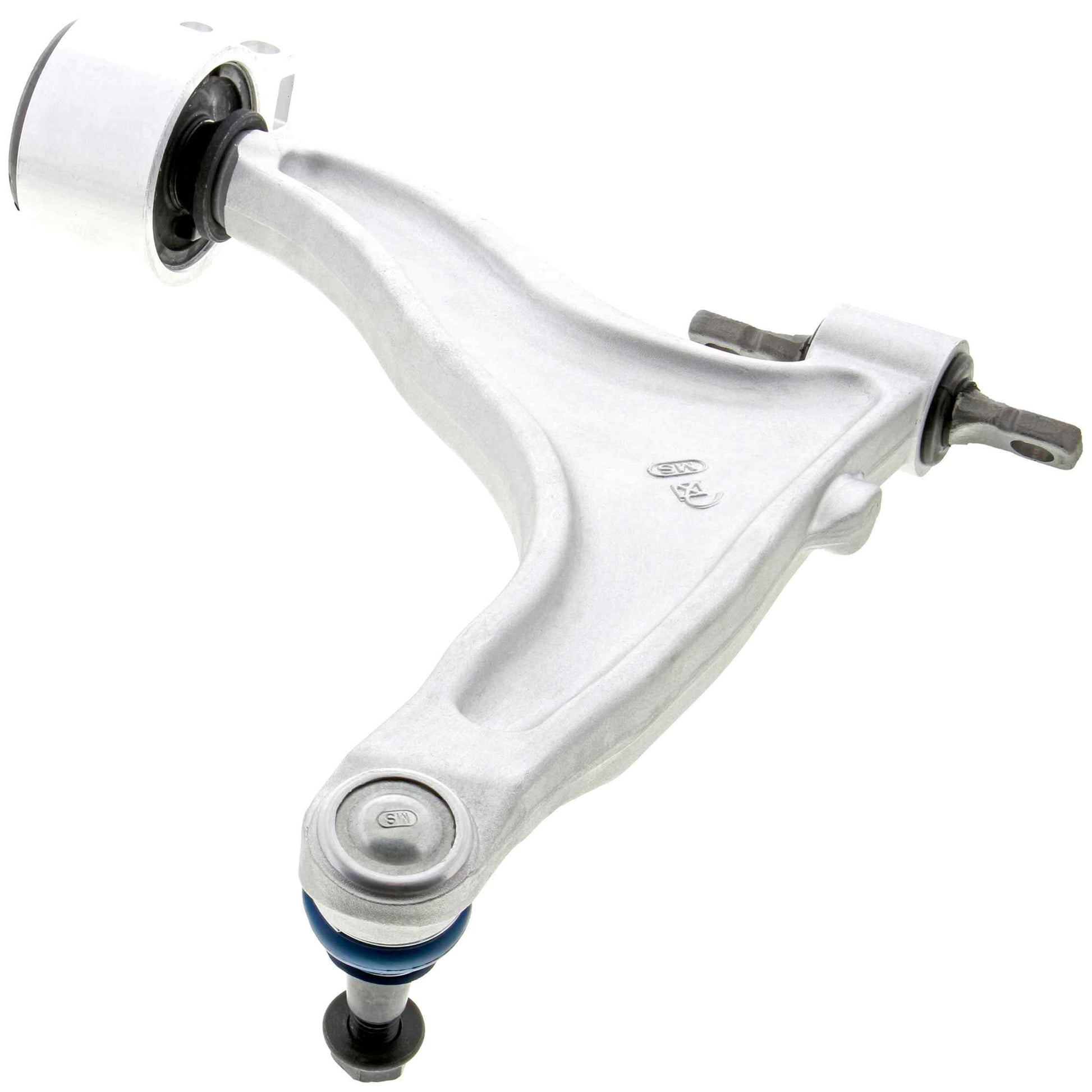 Back View of Front Left Suspension Control Arm and Ball Joint Assembly MEVOTECH CMS501165