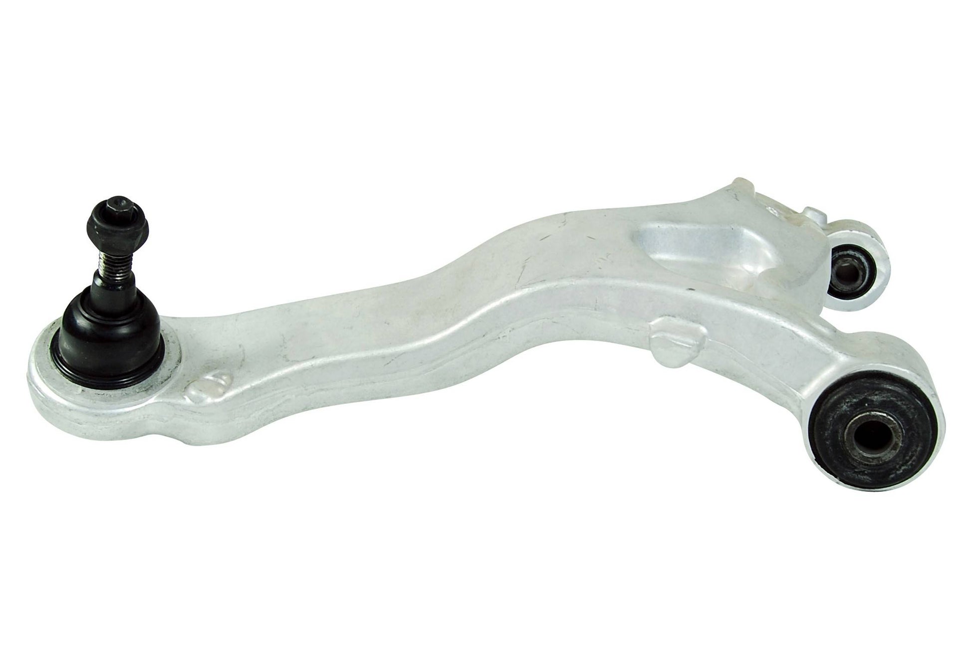 Side View of Rear Upper Left Suspension Control Arm and Ball Joint Assembly MEVOTECH CMS501176