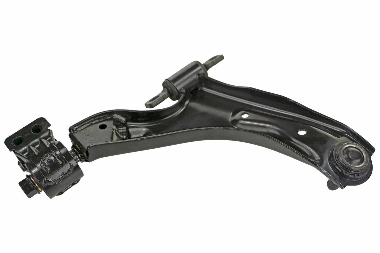 Back View of Front Left Suspension Control Arm and Ball Joint Assembly MEVOTECH CMS501186