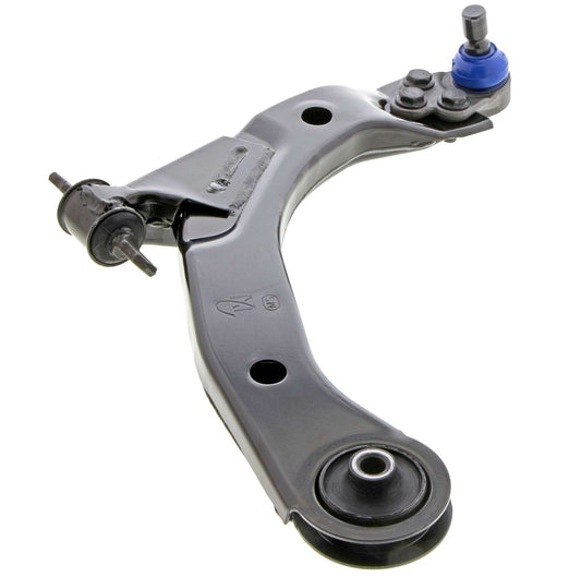 Angle View of Front Right Suspension Control Arm and Ball Joint Assembly MEVOTECH CMS50118