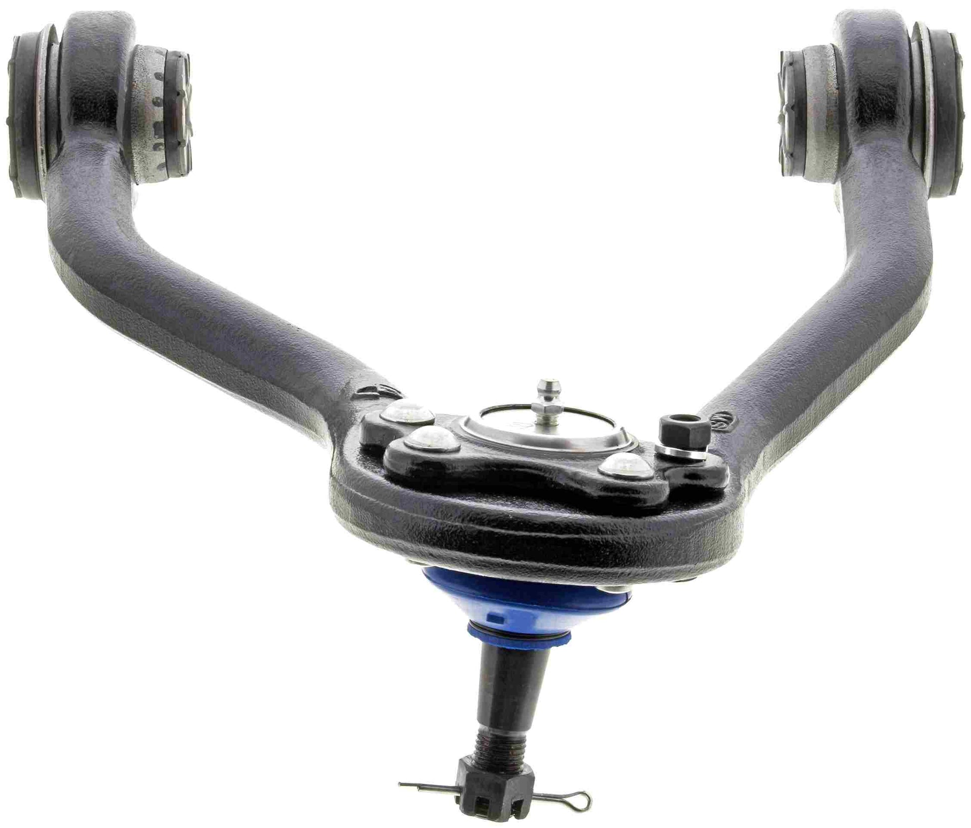 Bottom View of Front Upper Right Suspension Control Arm and Ball Joint Assembly MEVOTECH CMS50121