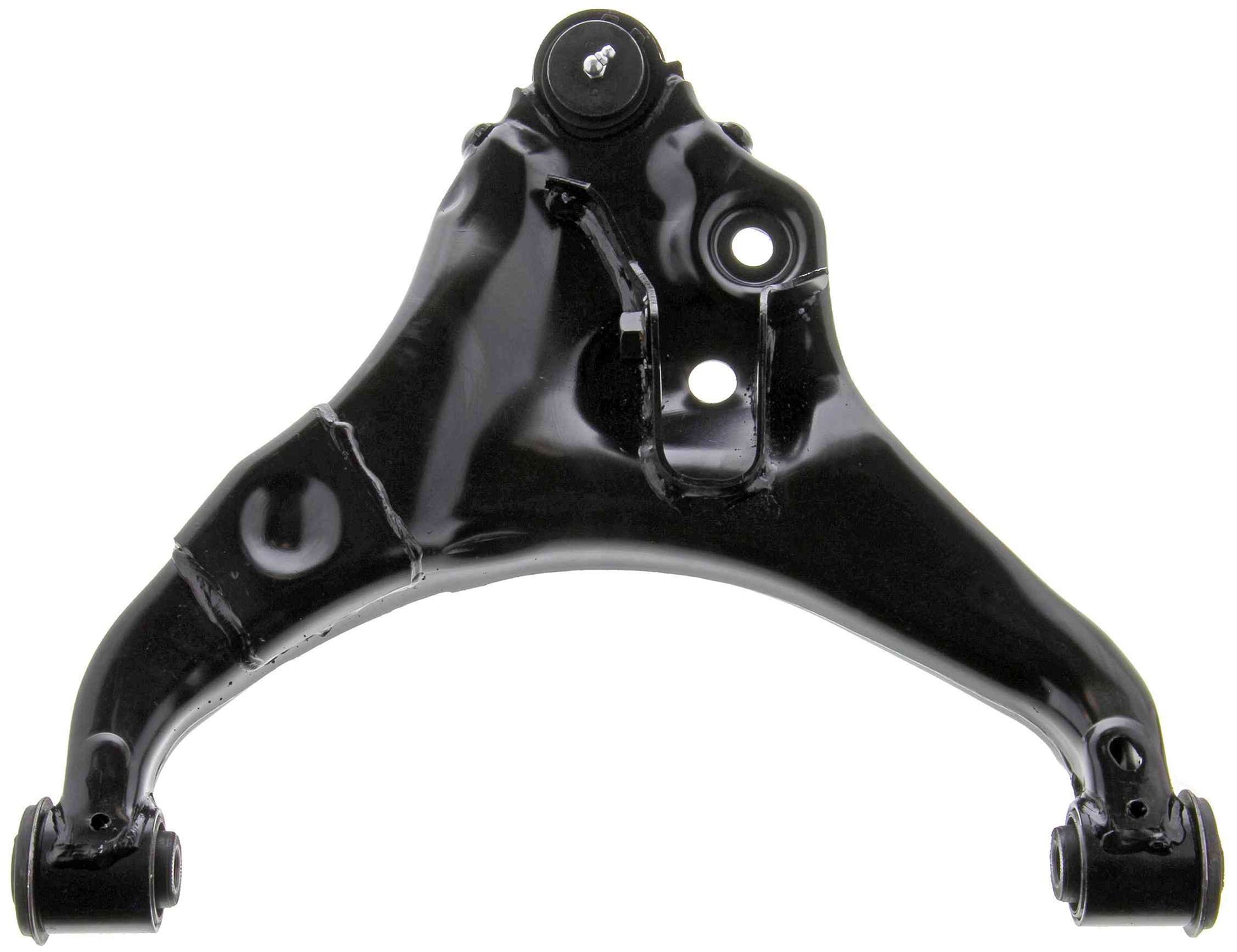 Back View of Front Left Suspension Control Arm and Ball Joint Assembly MEVOTECH CMS501239