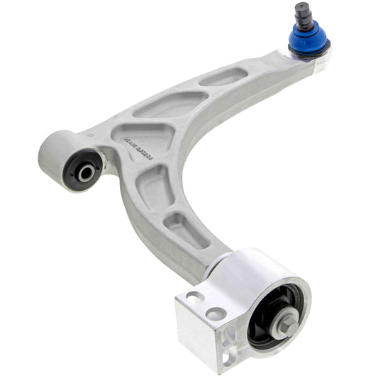 Angle View of Front Right Suspension Control Arm and Ball Joint Assembly MEVOTECH CMS50123