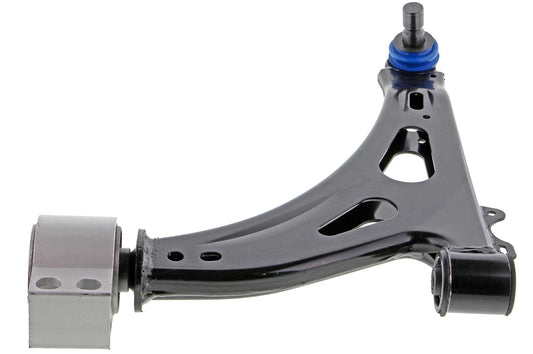 Angle View of Front Left Suspension Control Arm and Ball Joint Assembly MEVOTECH CMS501250