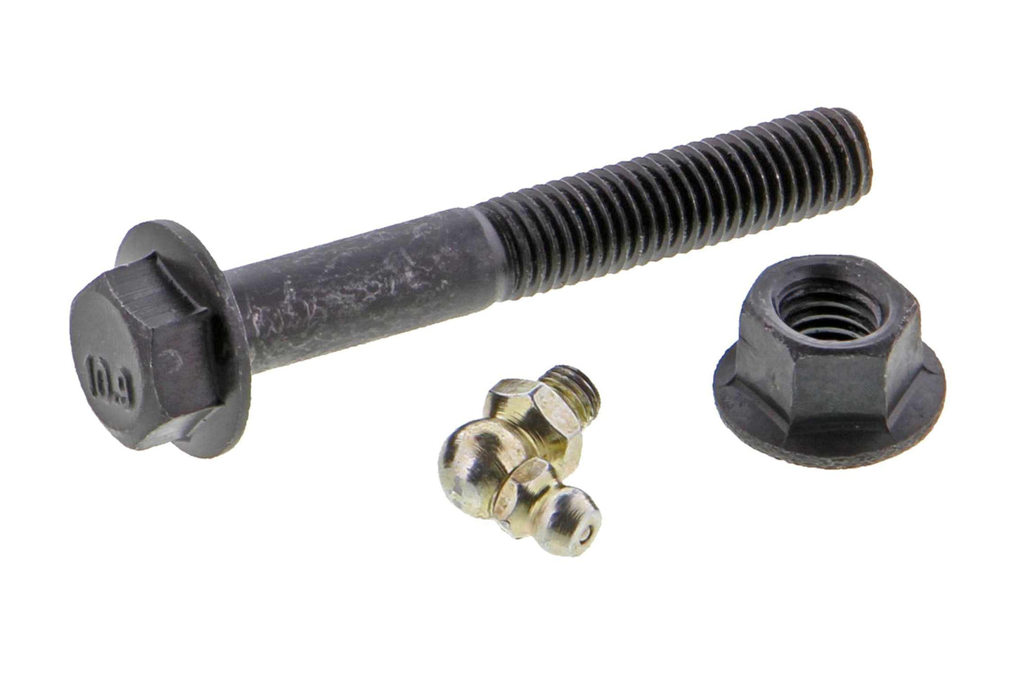 Hardware View of Front Left Suspension Control Arm and Ball Joint Assembly MEVOTECH CMS501250