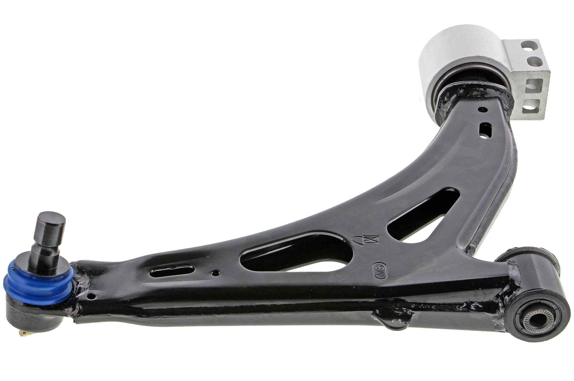 Side View of Front Right Suspension Control Arm and Ball Joint Assembly MEVOTECH CMS501251