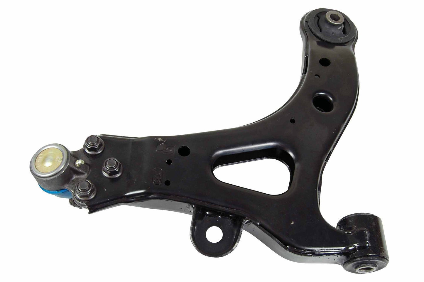 Back View of Front Right Suspension Control Arm and Ball Joint Assembly MEVOTECH CMS50125