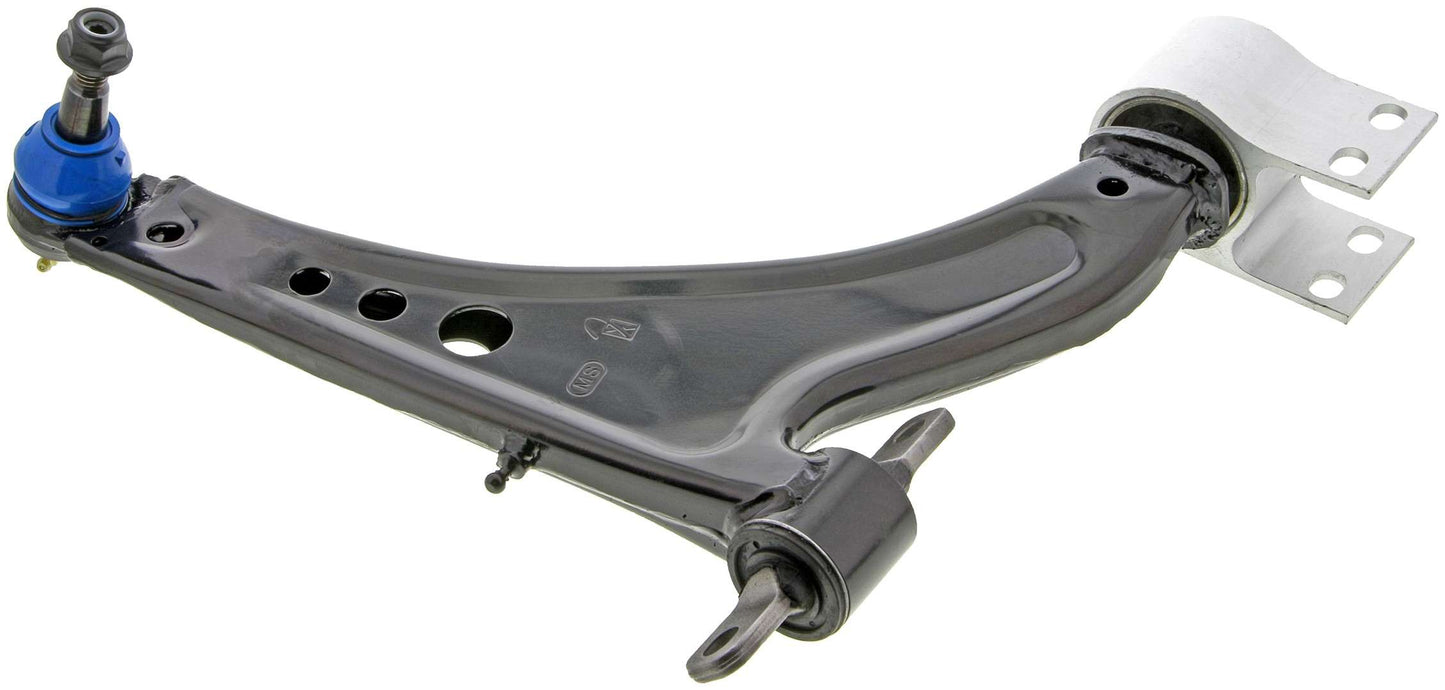 Side View of Front Right Suspension Control Arm and Ball Joint Assembly MEVOTECH CMS501267