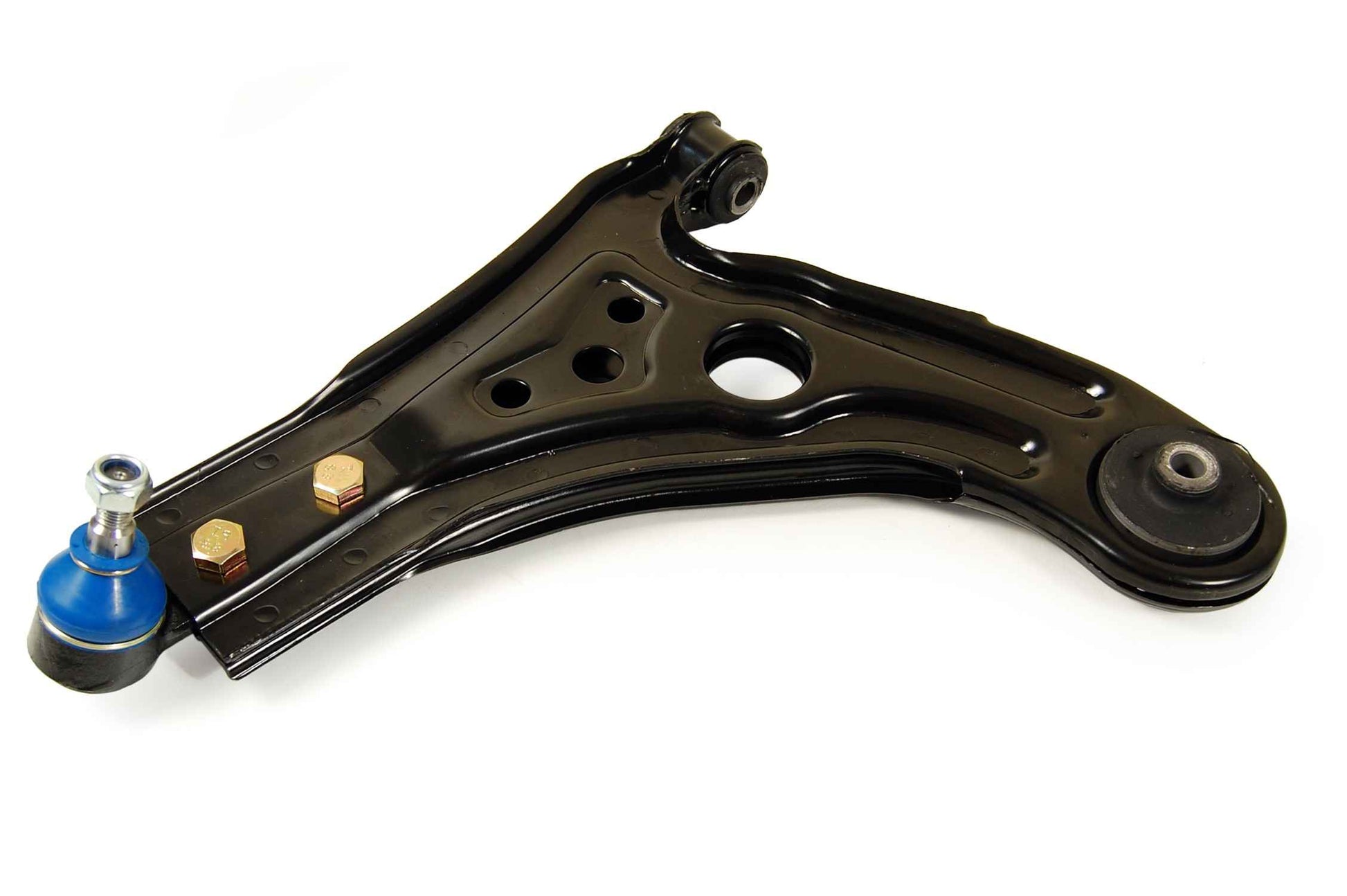 Front View of Front Left Suspension Control Arm and Ball Joint Assembly MEVOTECH CMS50126