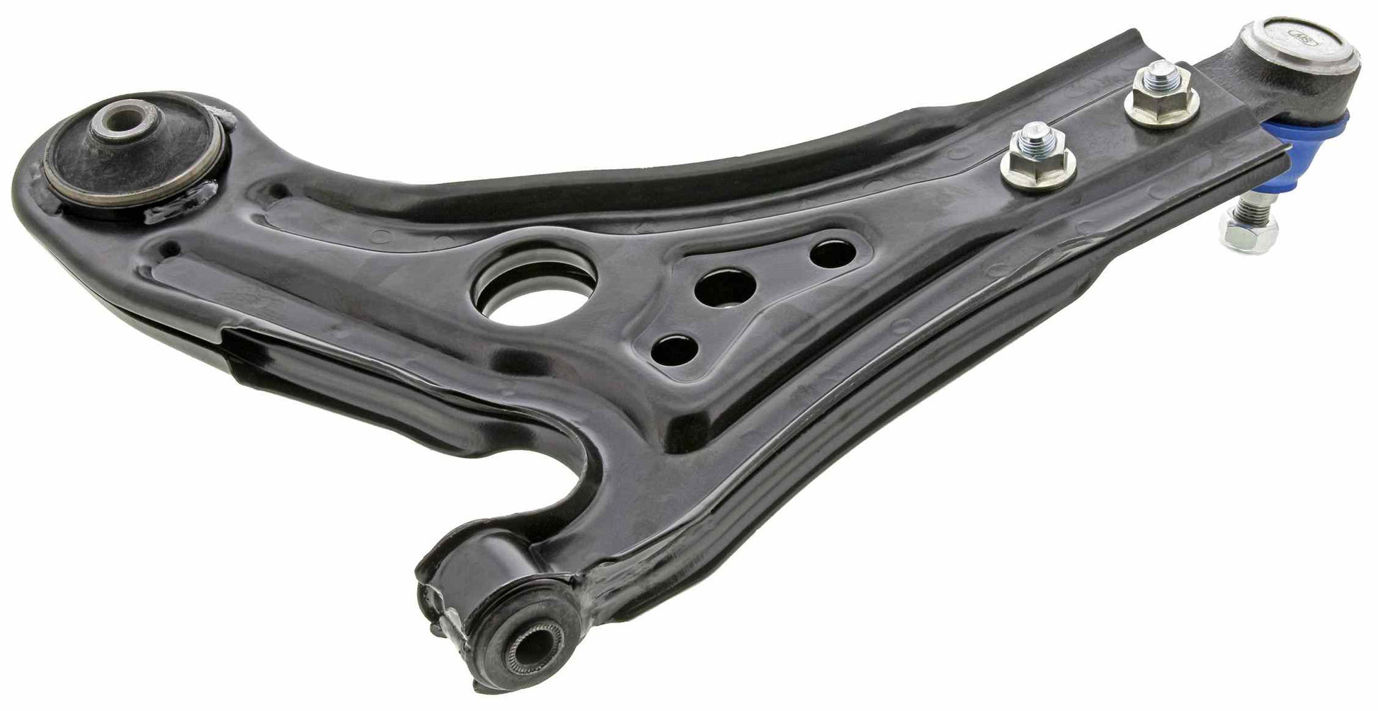 Bottom View of Front Right Suspension Control Arm and Ball Joint Assembly MEVOTECH CMS50127