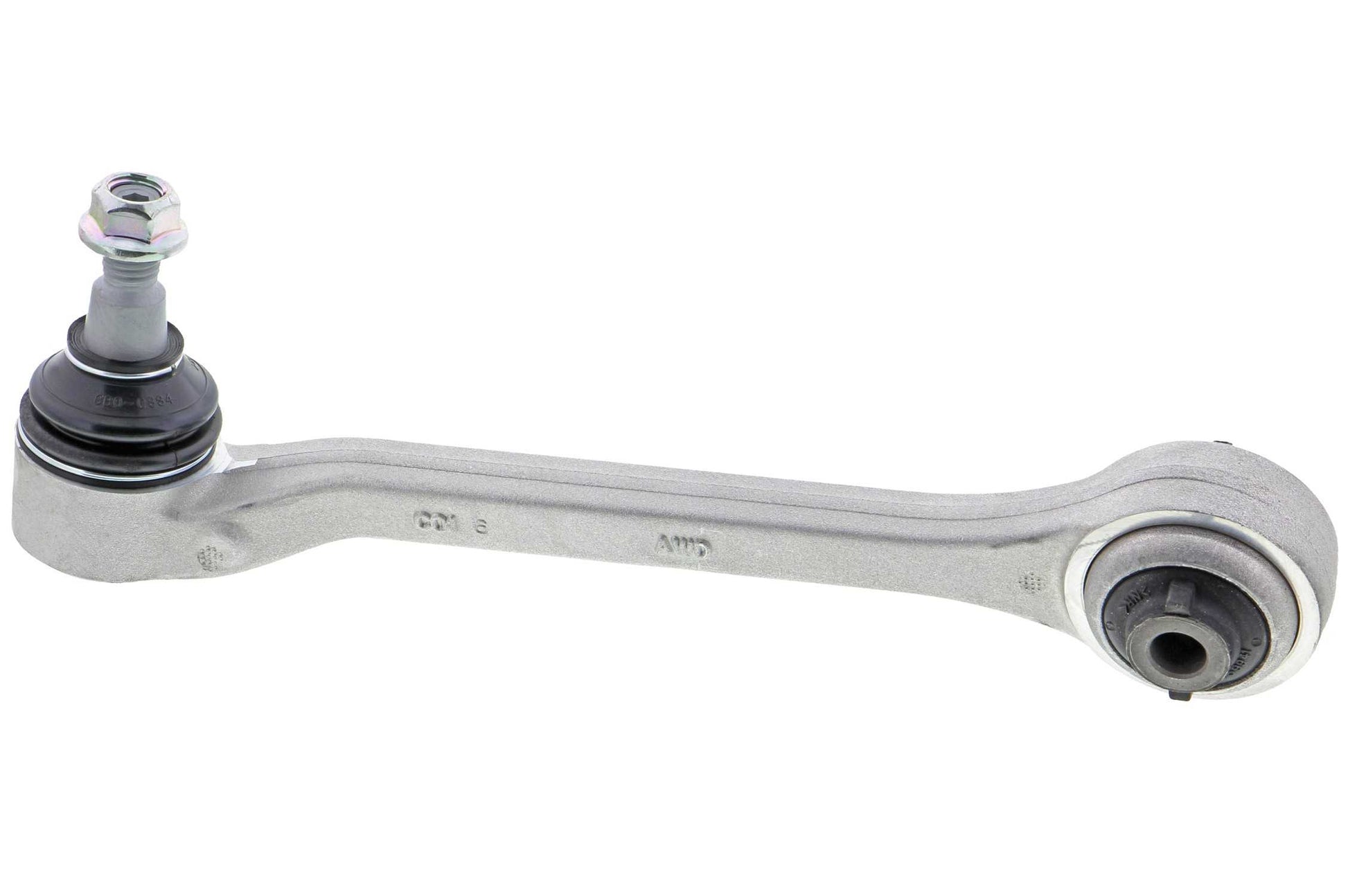 Front View of Front Rear Right Suspension Control Arm and Ball Joint Assembly MEVOTECH CMS501297