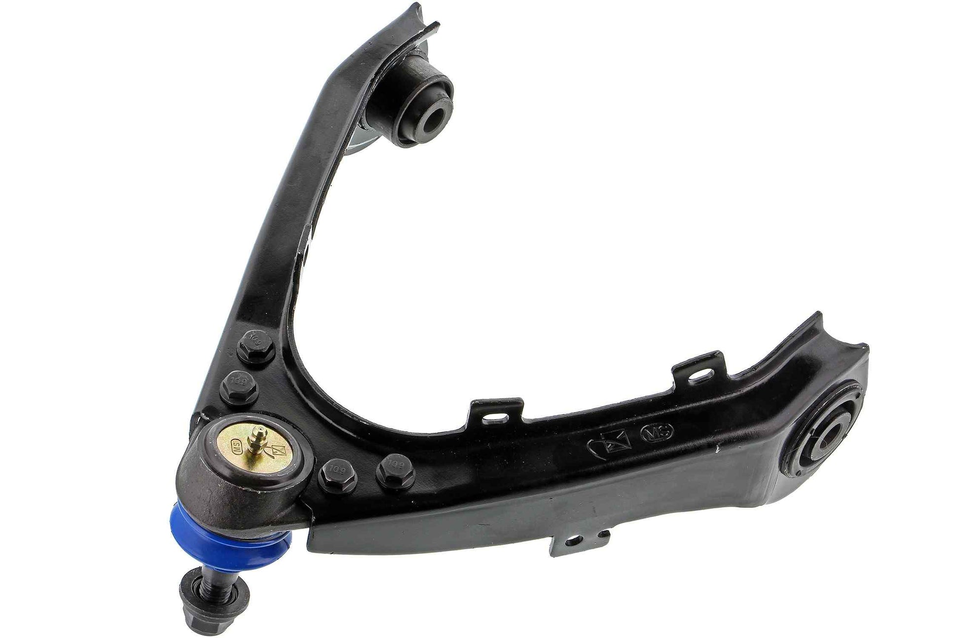 Back View of Front Upper Left Suspension Control Arm and Ball Joint Assembly MEVOTECH CMS50140