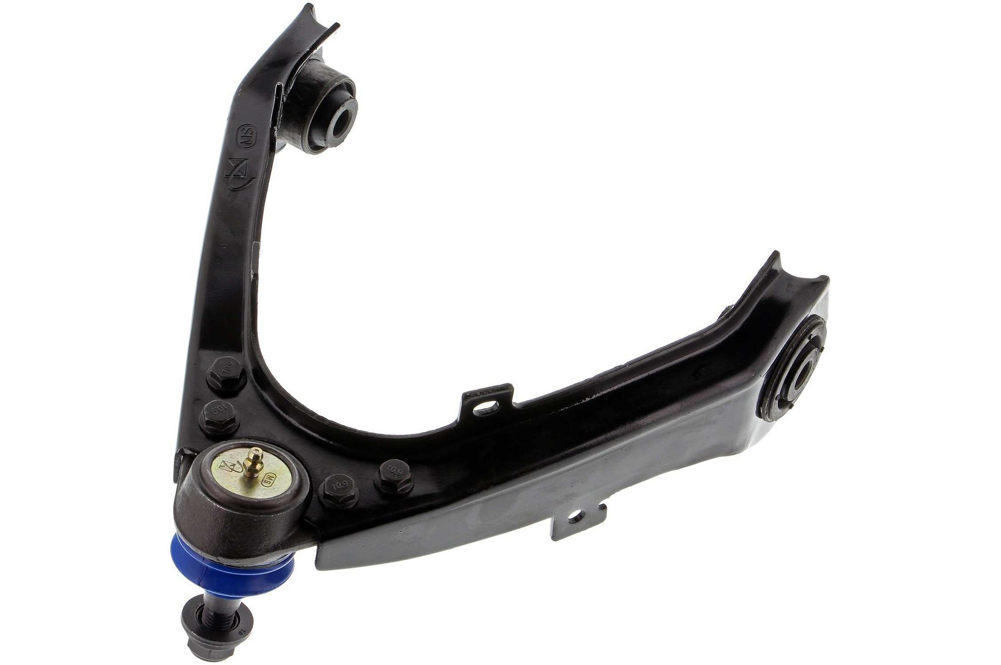 Back View of Front Upper Right Suspension Control Arm and Ball Joint Assembly MEVOTECH CMS50141