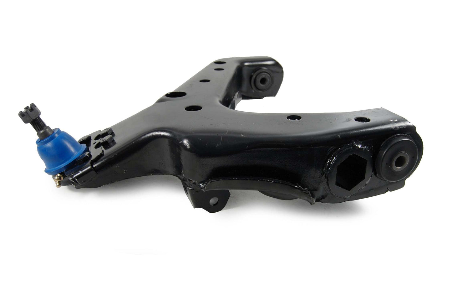 Side View of Front Right Suspension Control Arm and Ball Joint Assembly MEVOTECH CMS50147