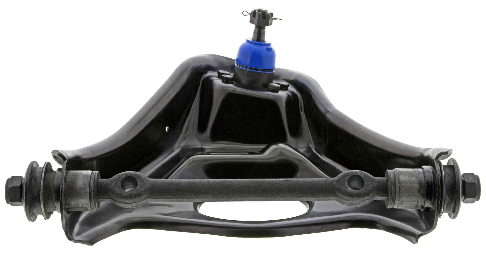 Angle View of Front Upper Left Suspension Control Arm and Ball Joint Assembly MEVOTECH CMS50148