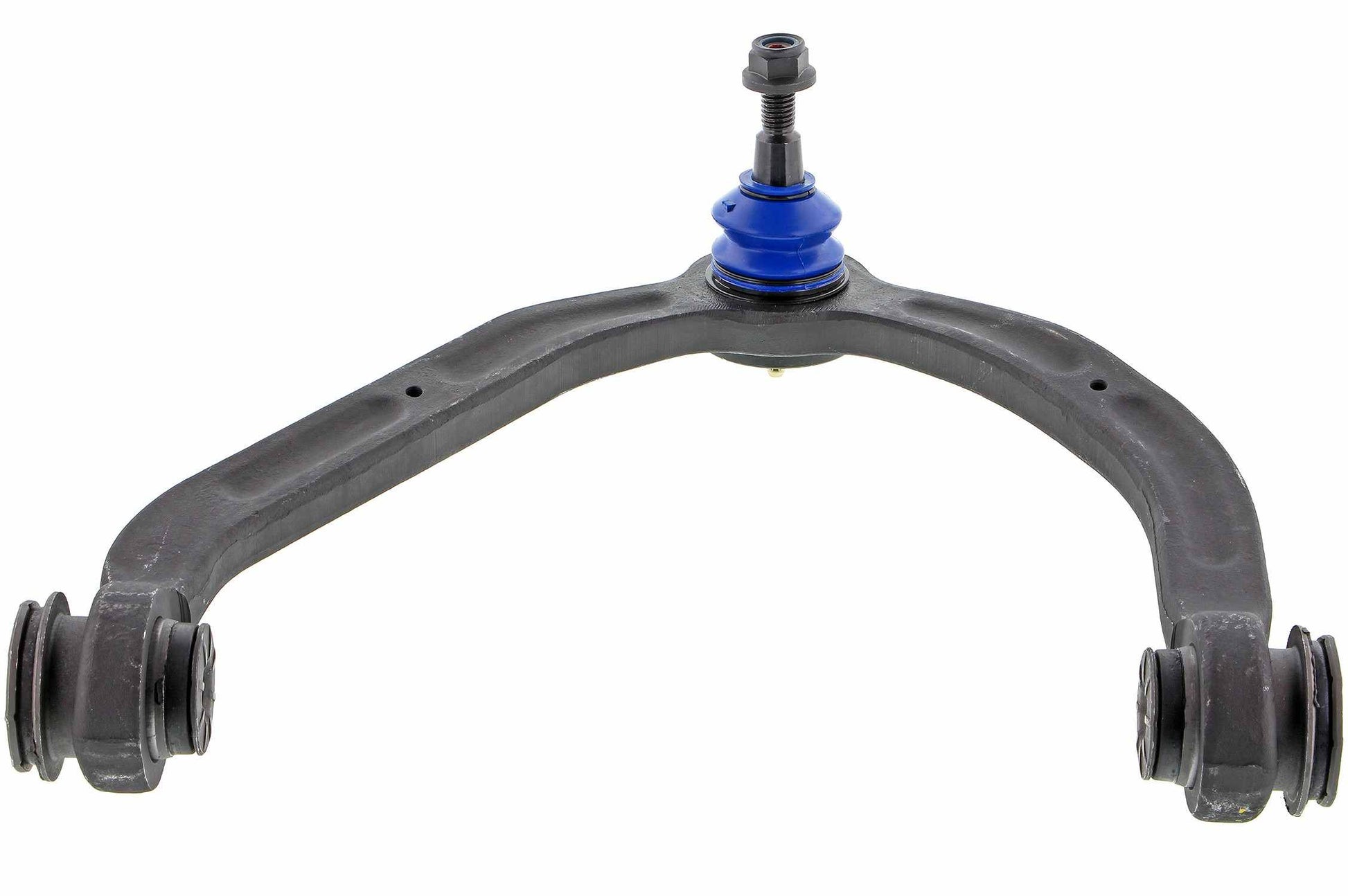 Angle View of Front Upper Right Suspension Control Arm and Ball Joint Assembly MEVOTECH CMS50189