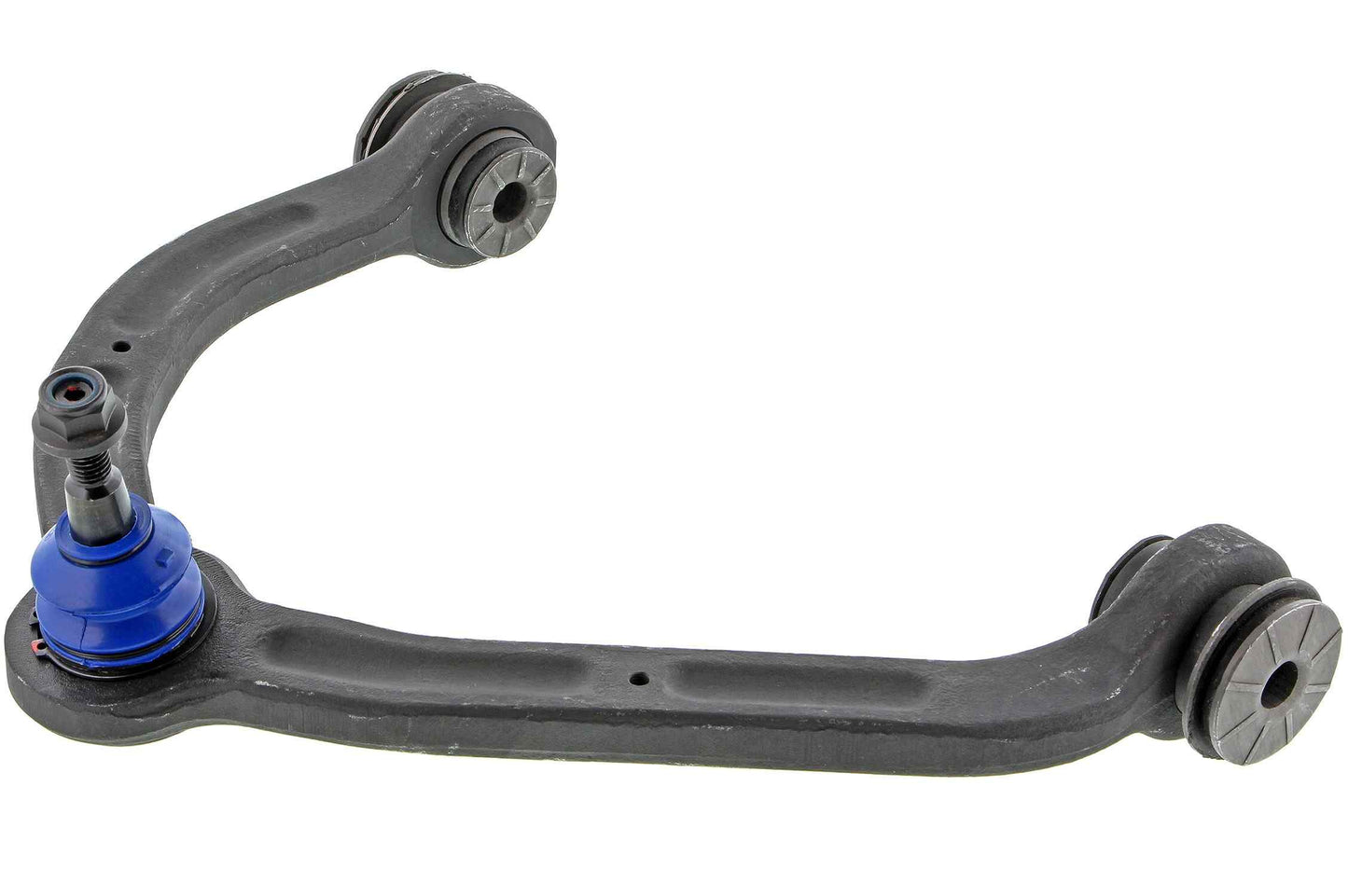 Side View of Front Upper Right Suspension Control Arm and Ball Joint Assembly MEVOTECH CMS50189