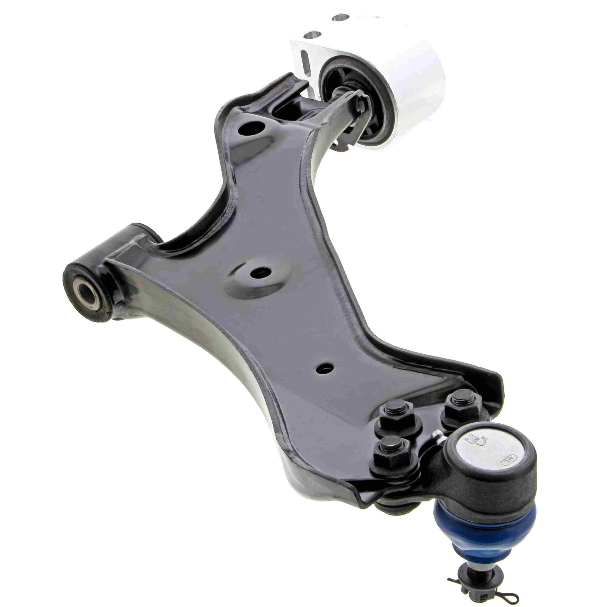 Back View of Front Right Suspension Control Arm and Ball Joint Assembly MEVOTECH CMS50199