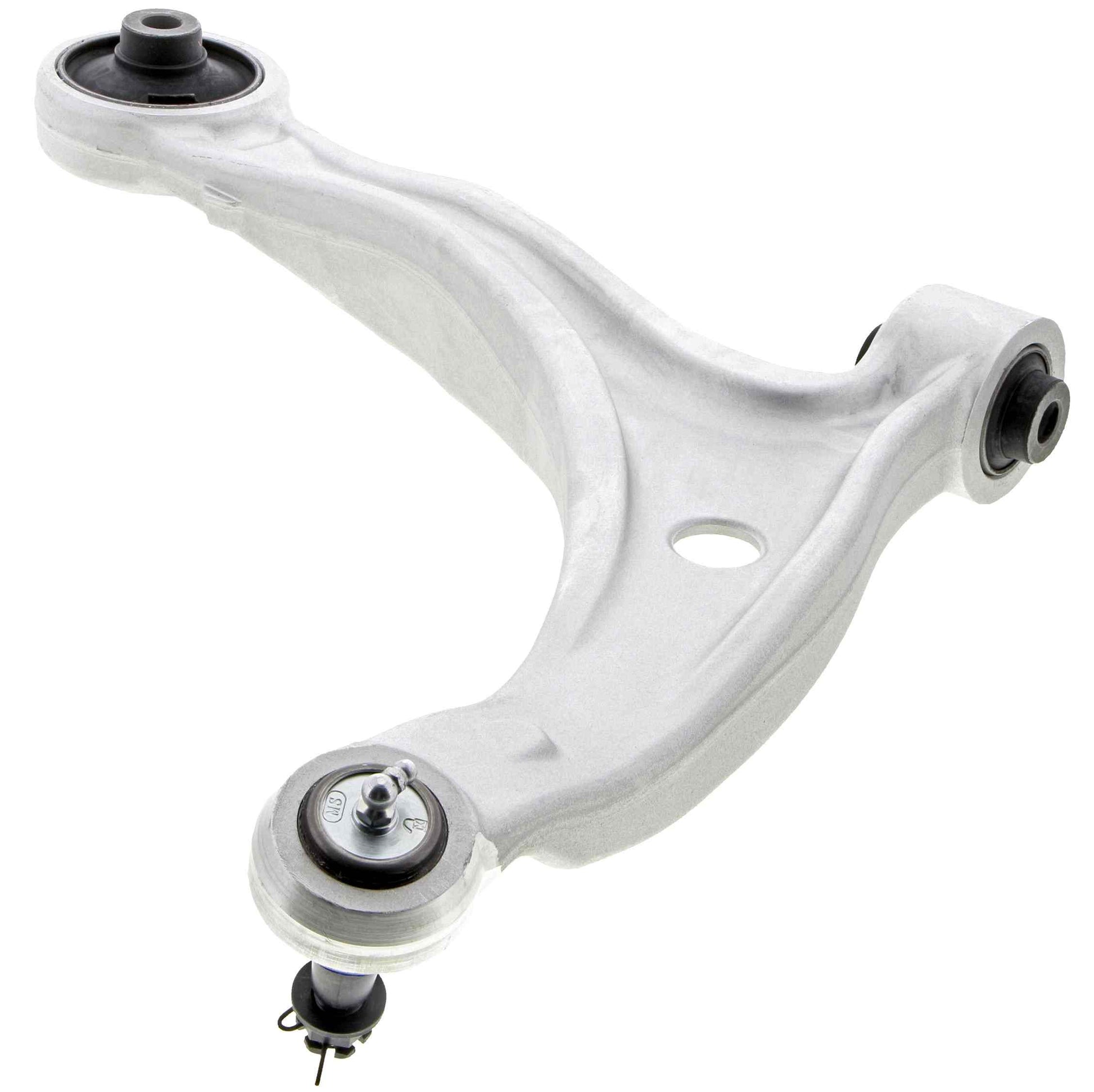 Back View of Front Left Suspension Control Arm and Ball Joint Assembly MEVOTECH CMS601007