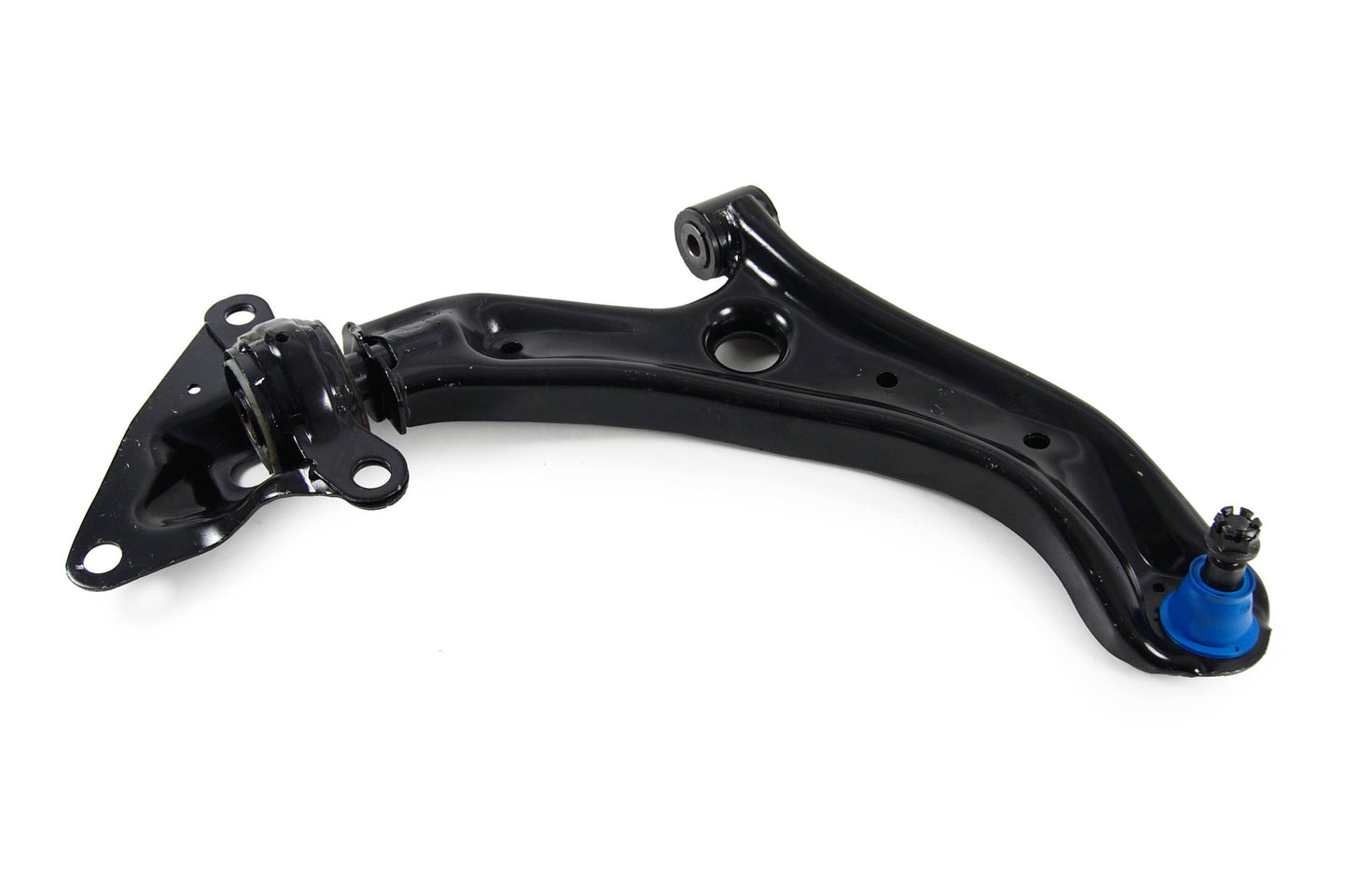 Front View of Front Right Suspension Control Arm and Ball Joint Assembly MEVOTECH CMS601010