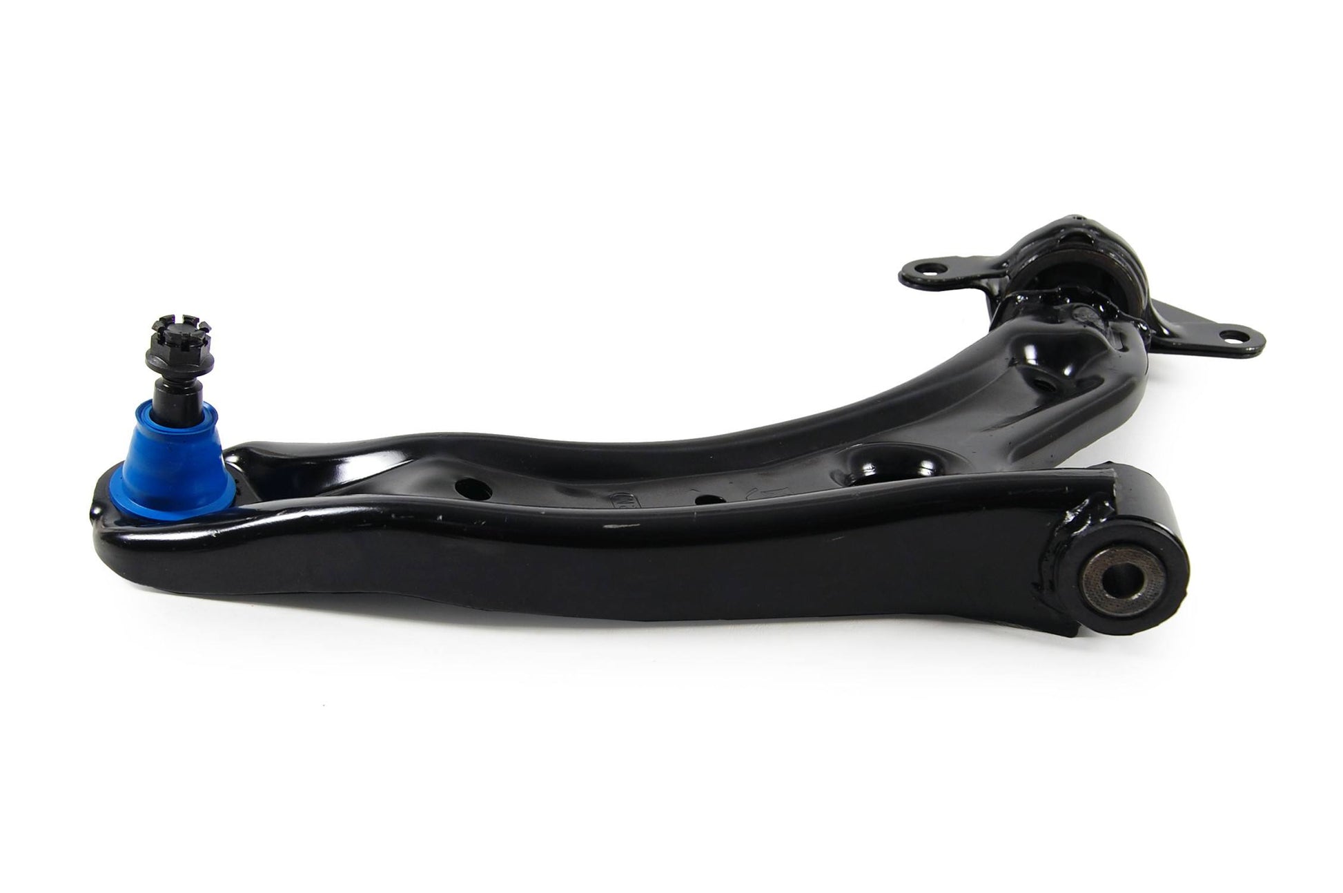 Side View of Front Right Suspension Control Arm and Ball Joint Assembly MEVOTECH CMS601010