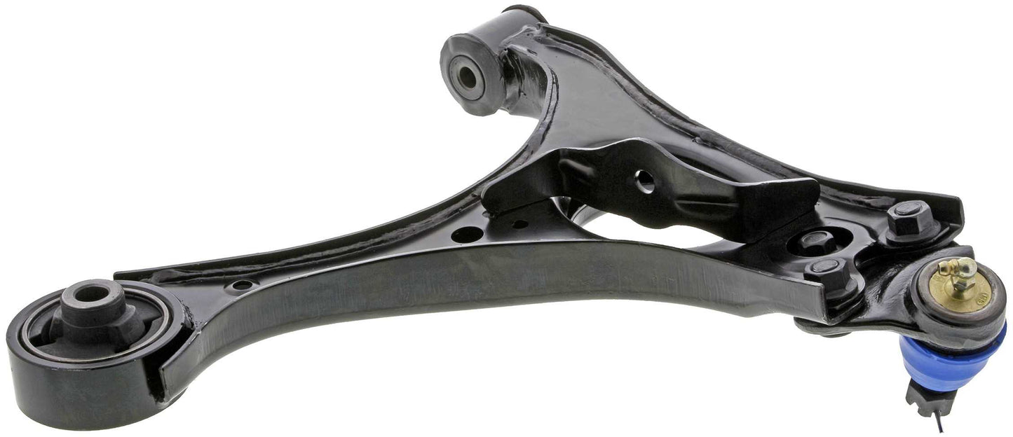 Bottom View of Front Right Suspension Control Arm and Ball Joint Assembly MEVOTECH CMS60101