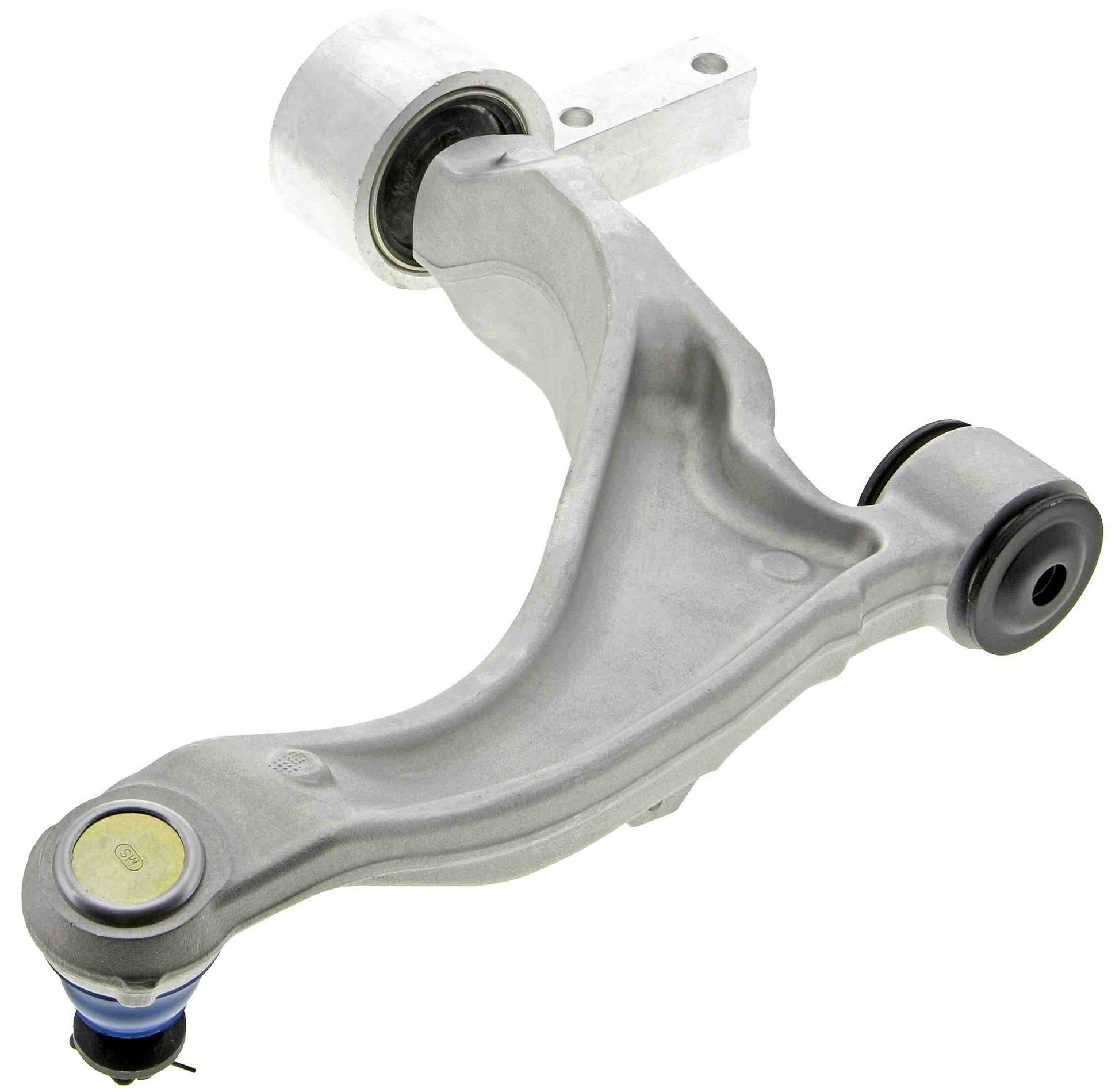 Back View of Front Left Suspension Control Arm and Ball Joint Assembly MEVOTECH CMS601025