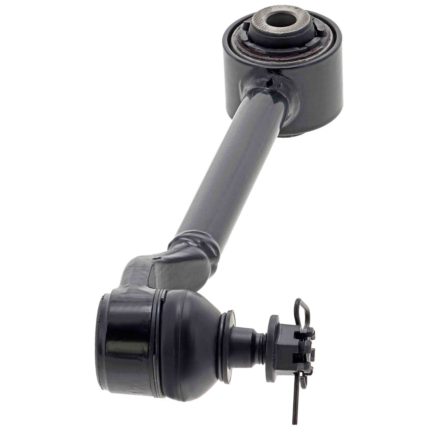 Side View of Rear Upper Left Suspension Control Arm and Ball Joint Assembly MEVOTECH CMS601036