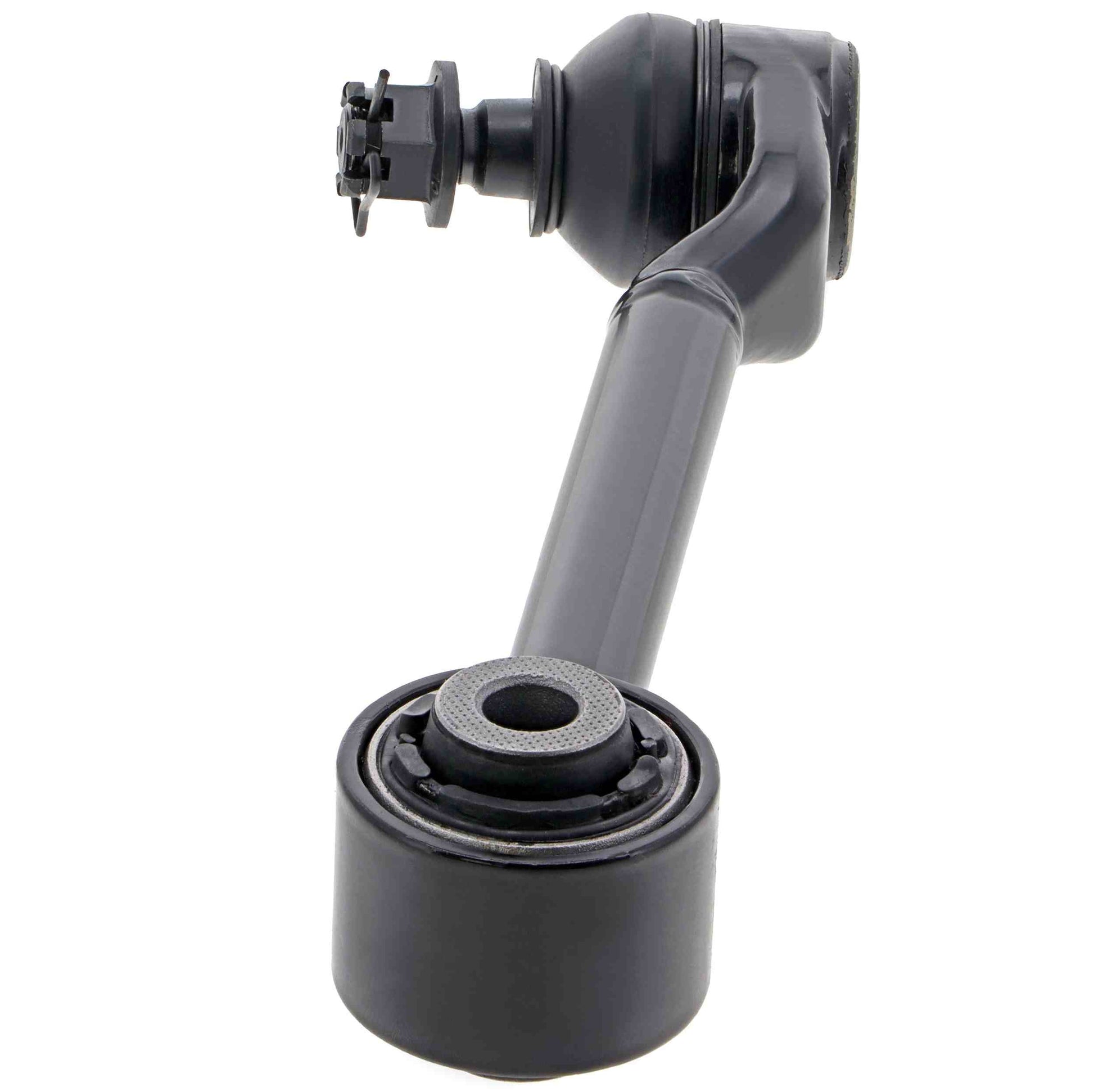 Angle View of Rear Upper Right Suspension Control Arm and Ball Joint Assembly MEVOTECH CMS601037