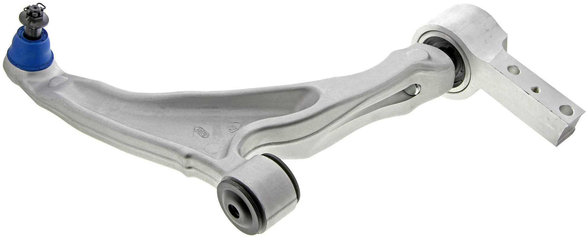 Side View of Front Right Suspension Control Arm and Ball Joint Assembly MEVOTECH CMS601044